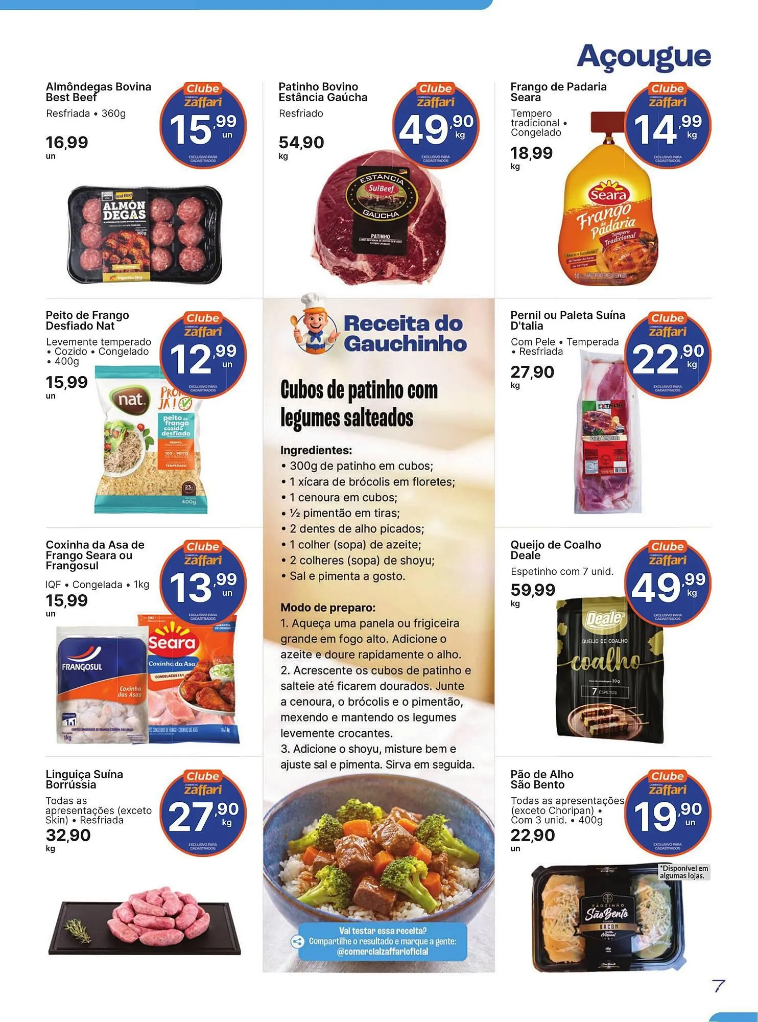 Encarte de Encarte Comercial Zaffari 6 de abril até 19 de abril 2026 - Pagina 7