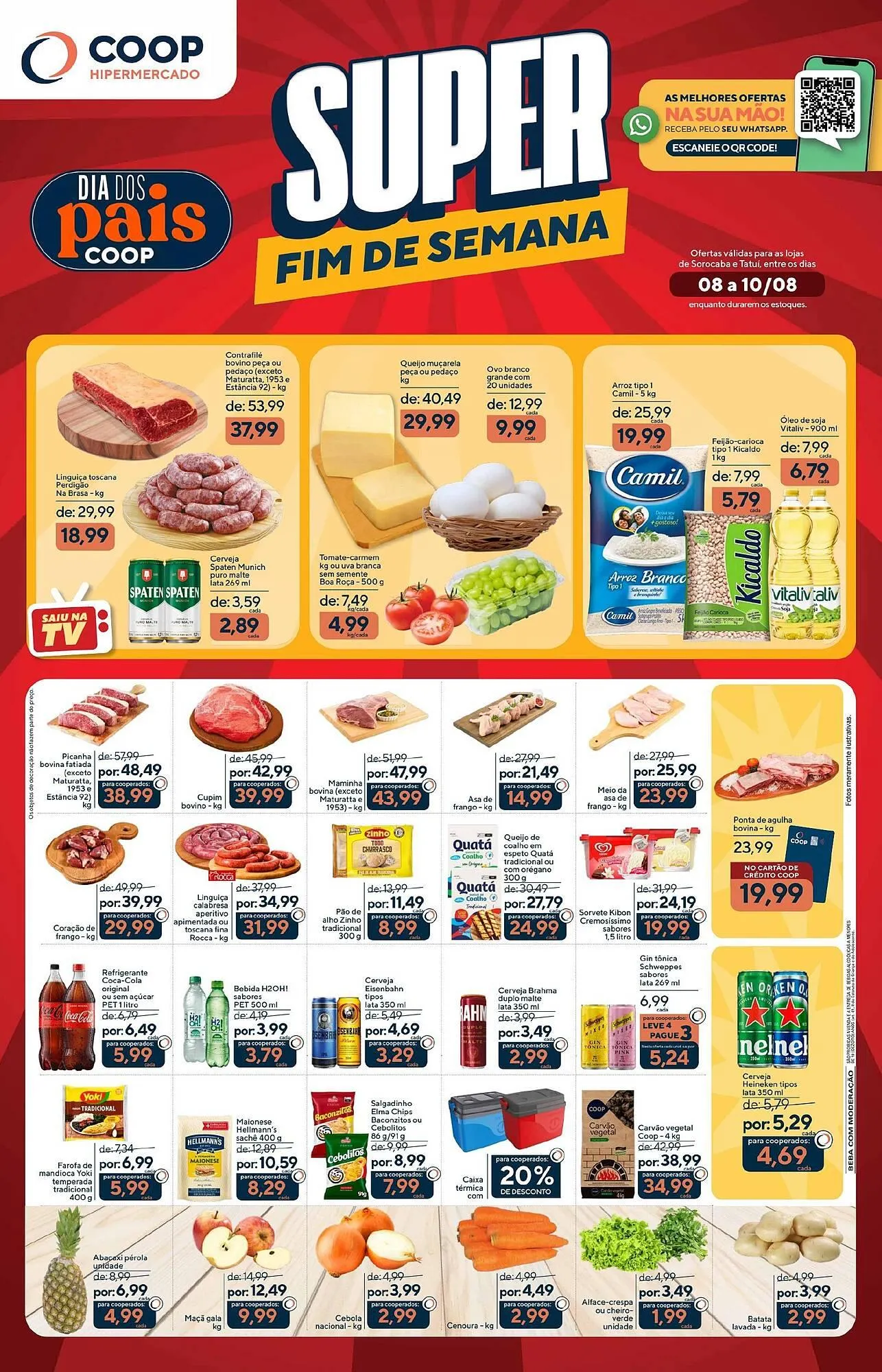 Encarte de Catálogo Drogaria Coop 8 de agosto até 10 de agosto 2025 - Pagina 1