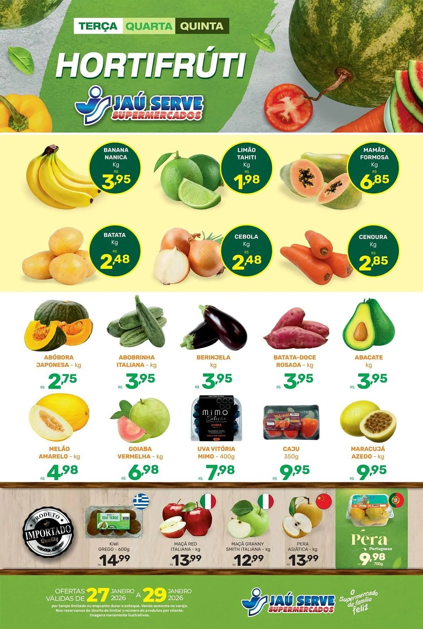 Catálogo Supermercados Jau Serve - 1