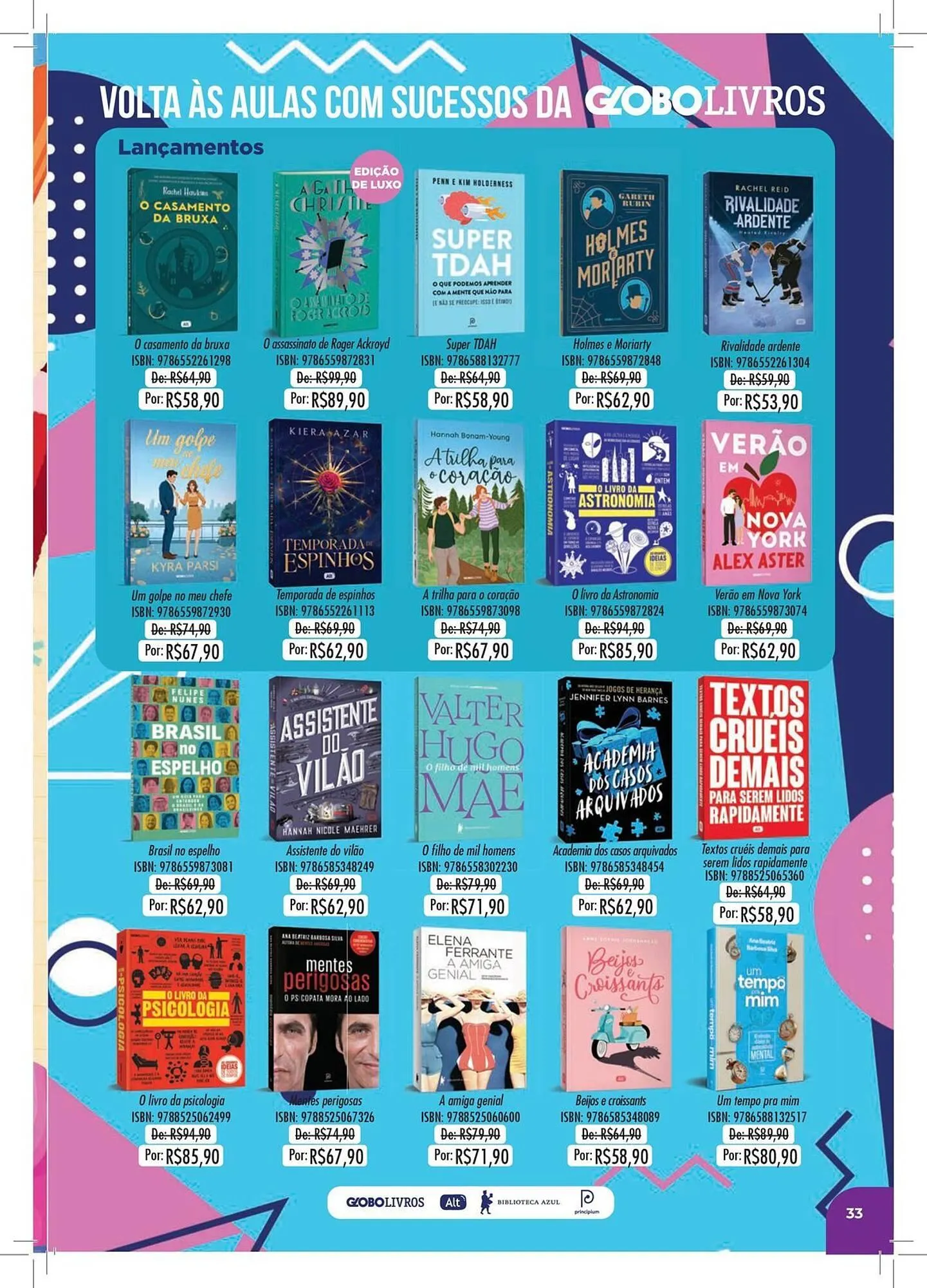 Encarte de Catálogo Livraria Leitura 2 de março até 31 de março 2026 - Pagina 33