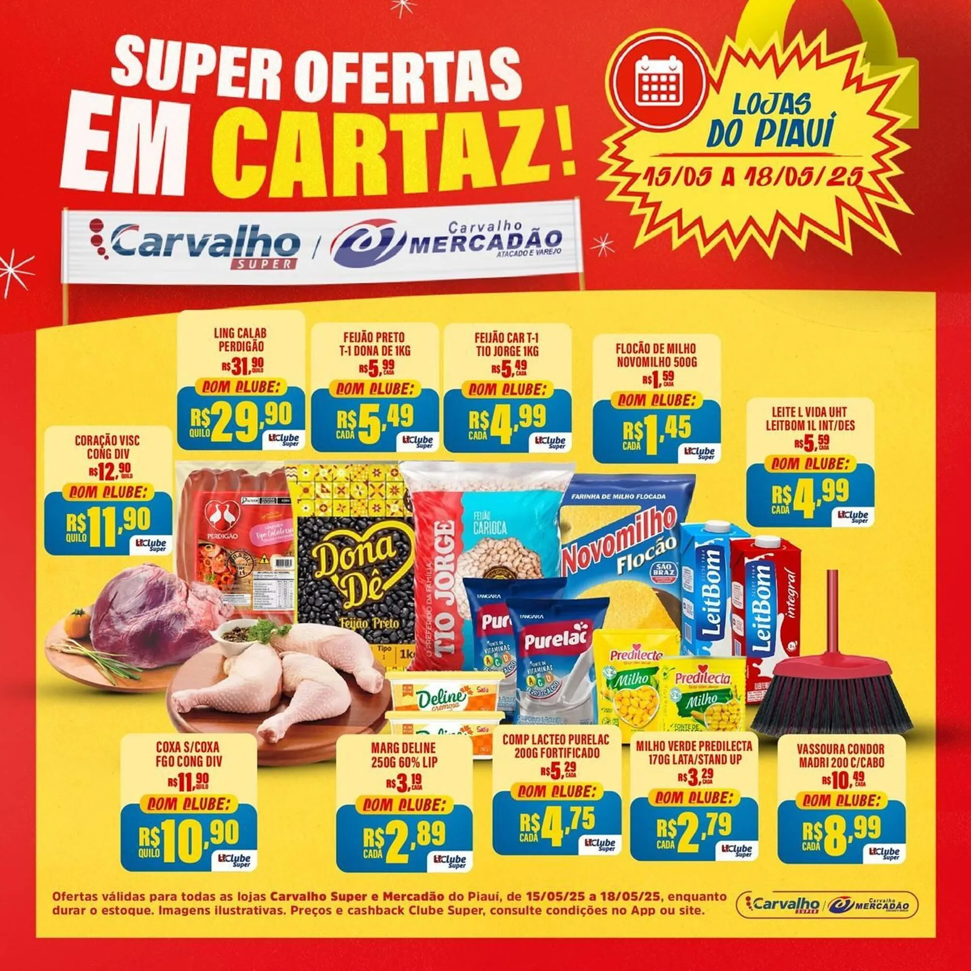 Encarte de Catálogo Carvalho Supermercado 15 de maio até 18 de maio 2025 - Pagina 5