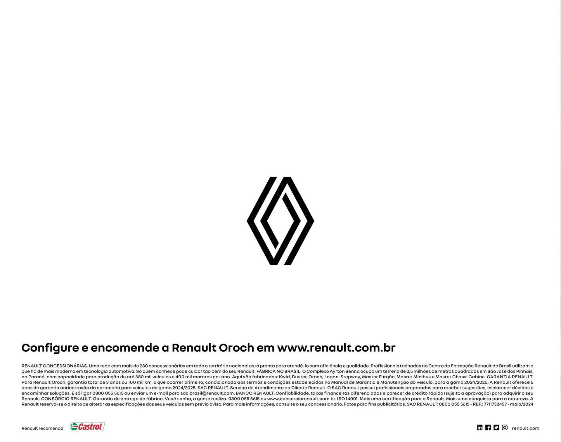 Encarte de Catálogo Renault 15 de outubro até 15 de outubro 2025 - Pagina 1