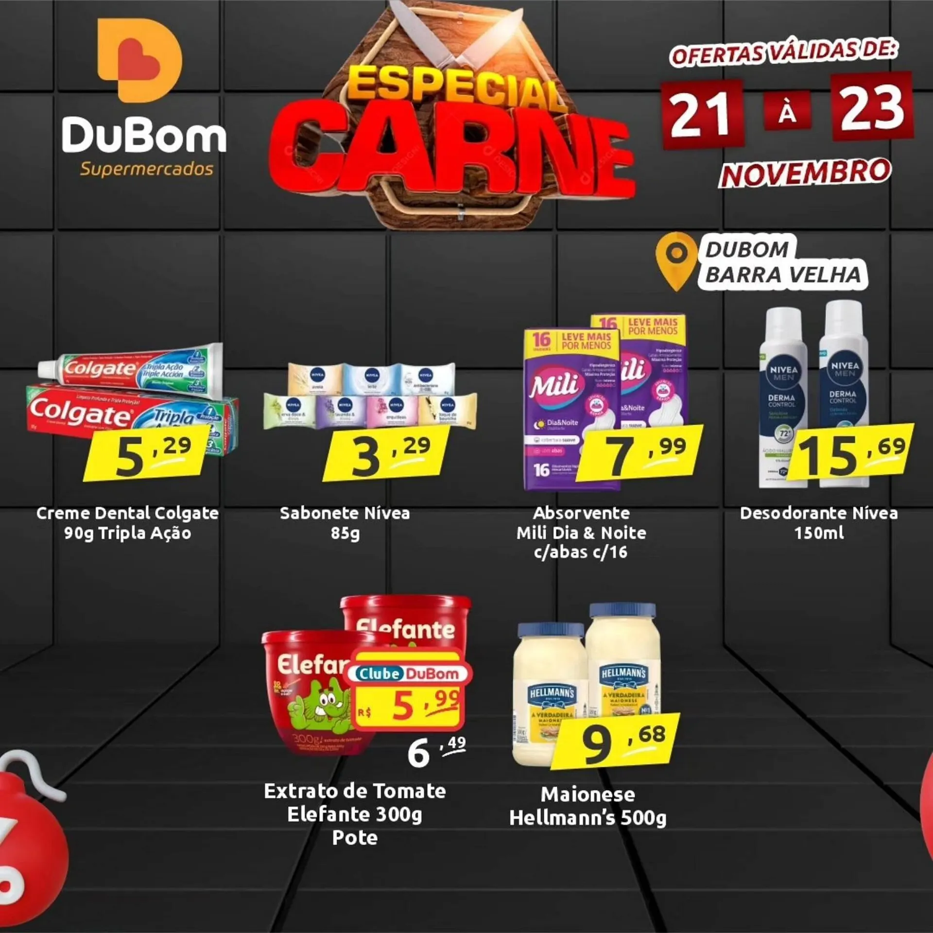 Encarte de Catálogo Dubom Supermercados 21 de novembro até 23 de novembro 2025 - Pagina 1