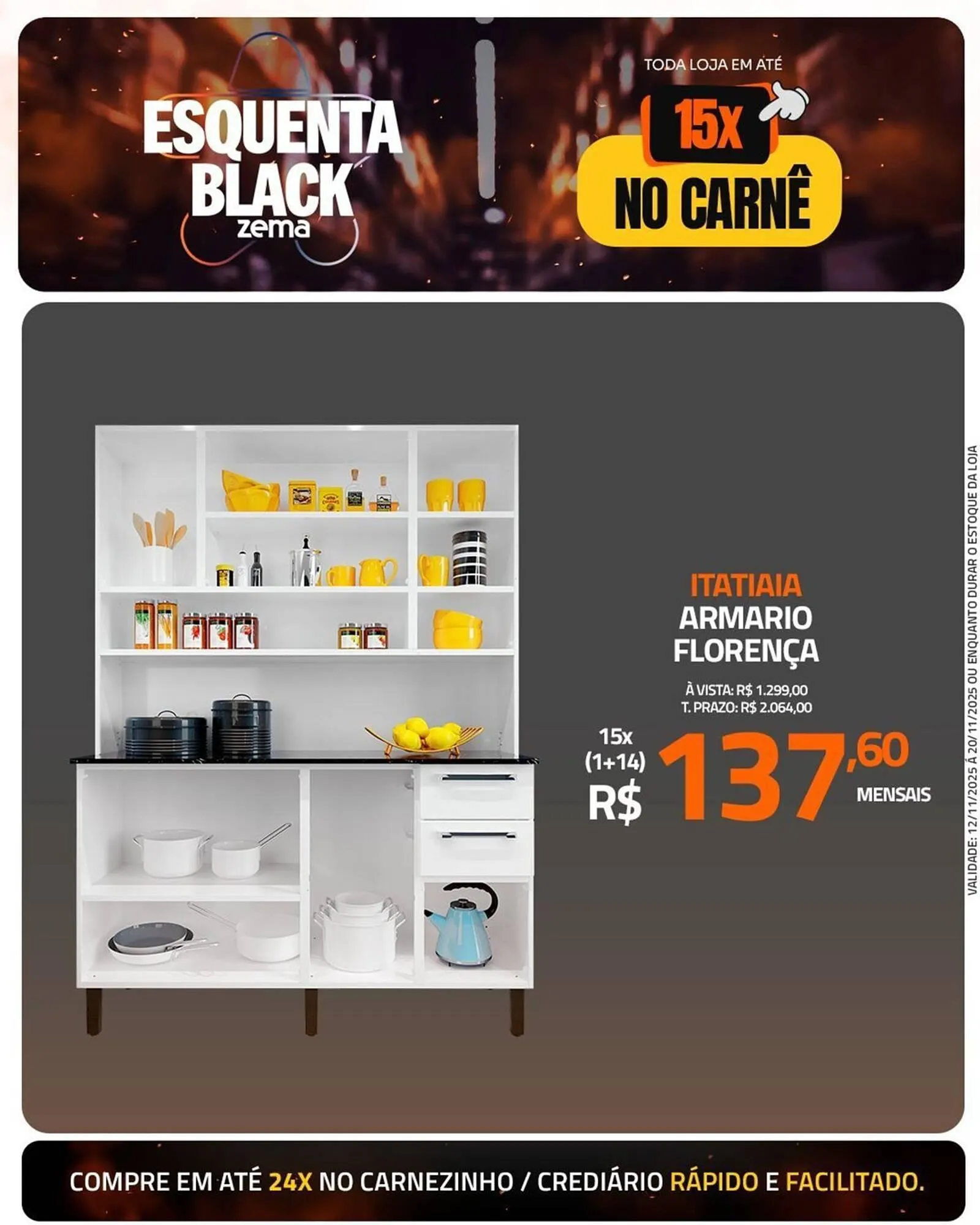 Encarte de Folheto Zema 12 de novembro até 20 de novembro 2025 - Pagina 1