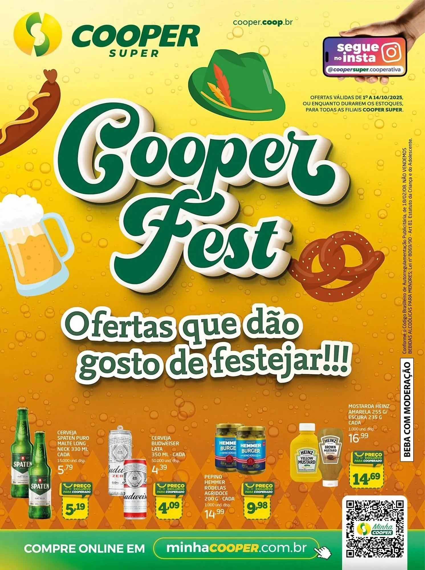 Encarte de Tabloide Cooper 1 de outubro até 14 de outubro 2025 - Pagina 1