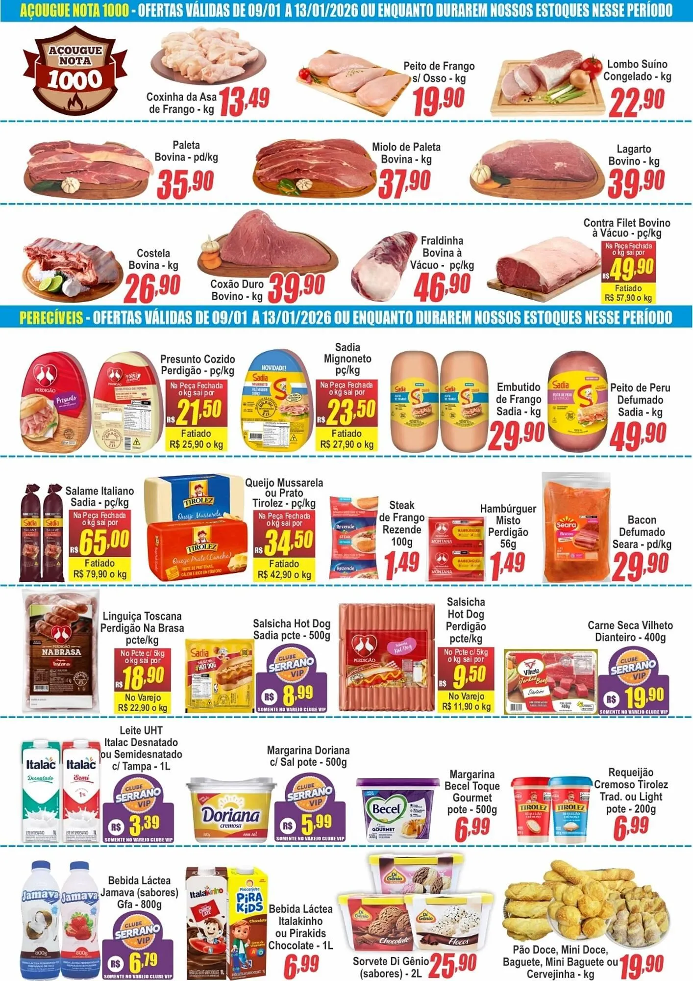 Encarte de Catálogo Serrano Supermercado 9 de janeiro até 13 de janeiro 2026 - Pagina 6