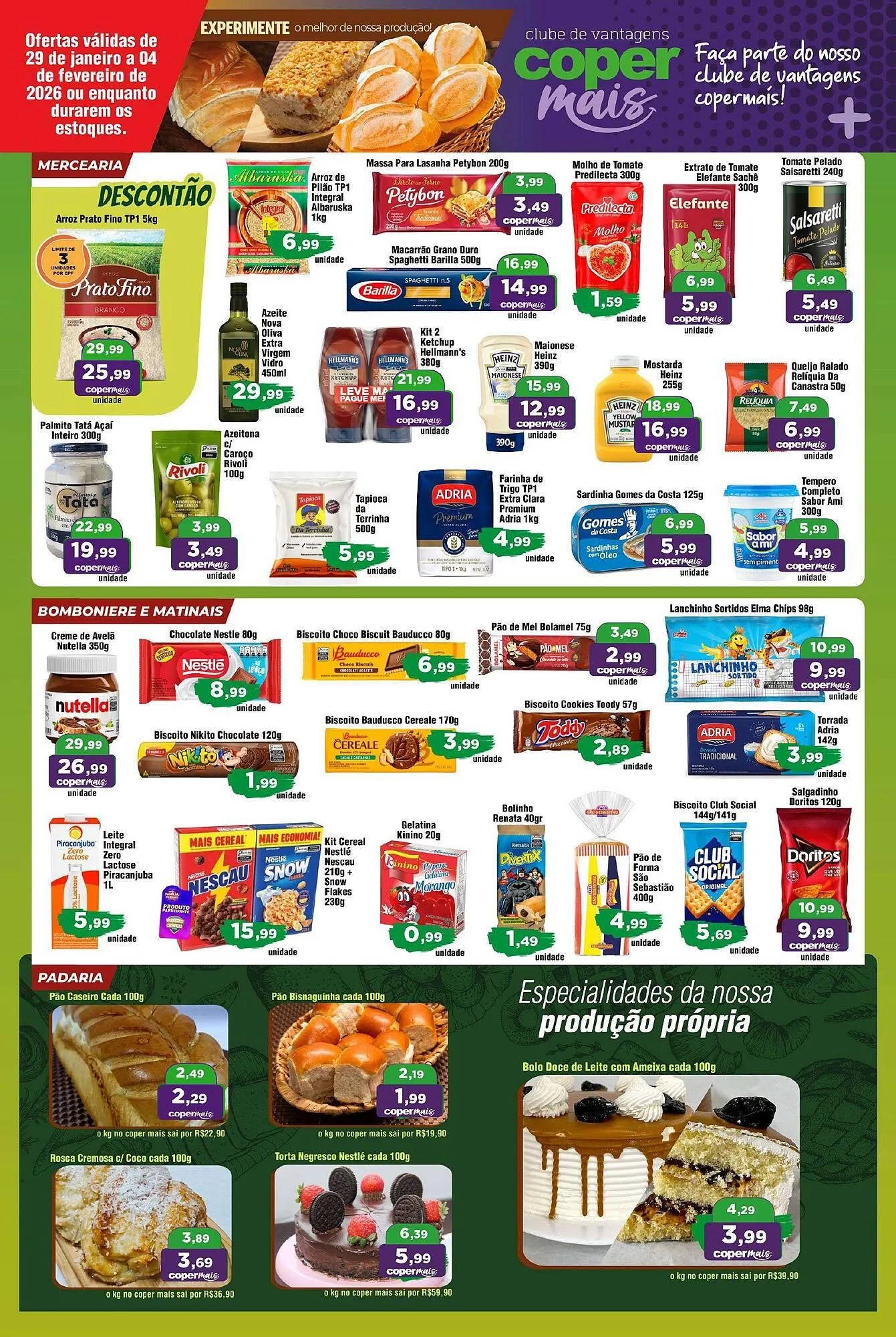 Encarte de Tabloide Copercana 29 de janeiro até 4 de fevereiro 2026 - Pagina 2