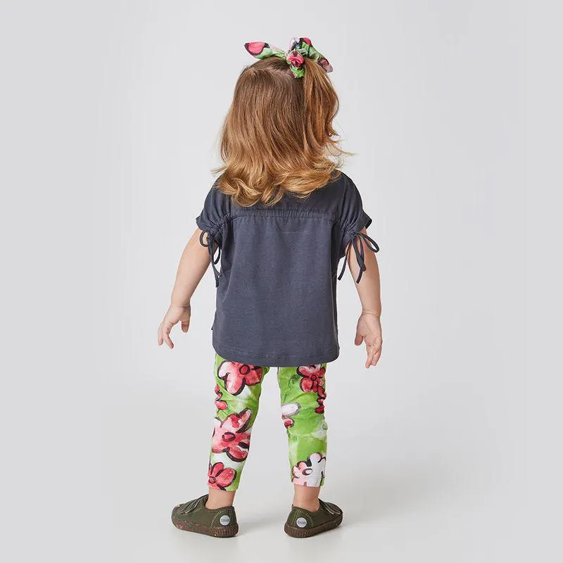 Conjunto Toddler Menina Street Garden Verde