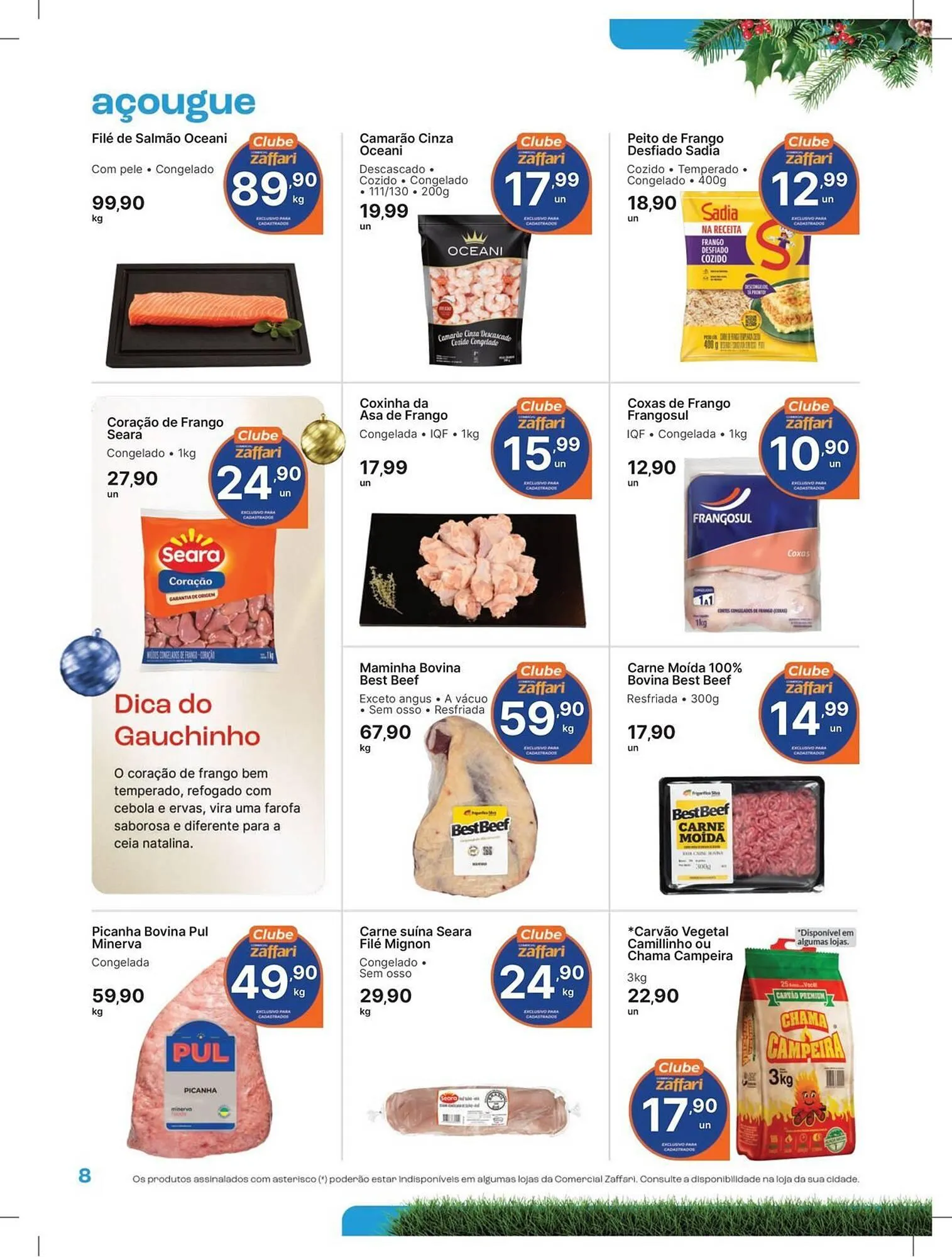 Encarte de Encarte Comercial Zaffari 12 de dezembro até 21 de dezembro 2025 - Pagina 8
