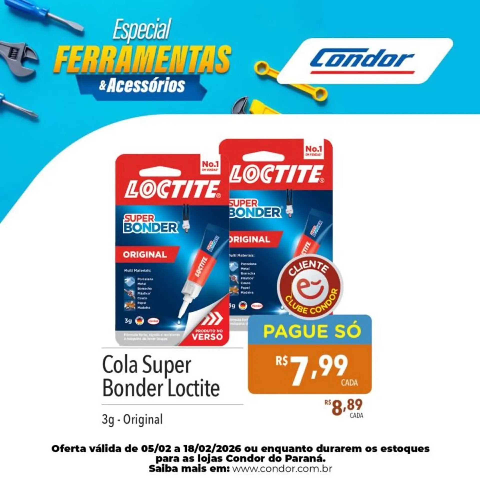 Encarte de Catálogo Supermercados Condor 5 de fevereiro até 18 de fevereiro 2026 - Pagina 3