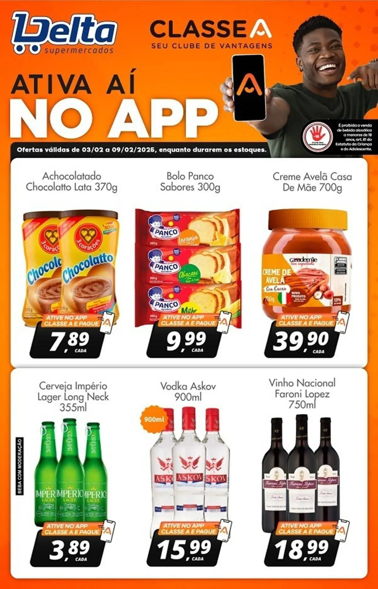 Encarte de Catálogo Delta Supermercados 3 de fevereiro até 9 de fevereiro 2025 - Pagina 4