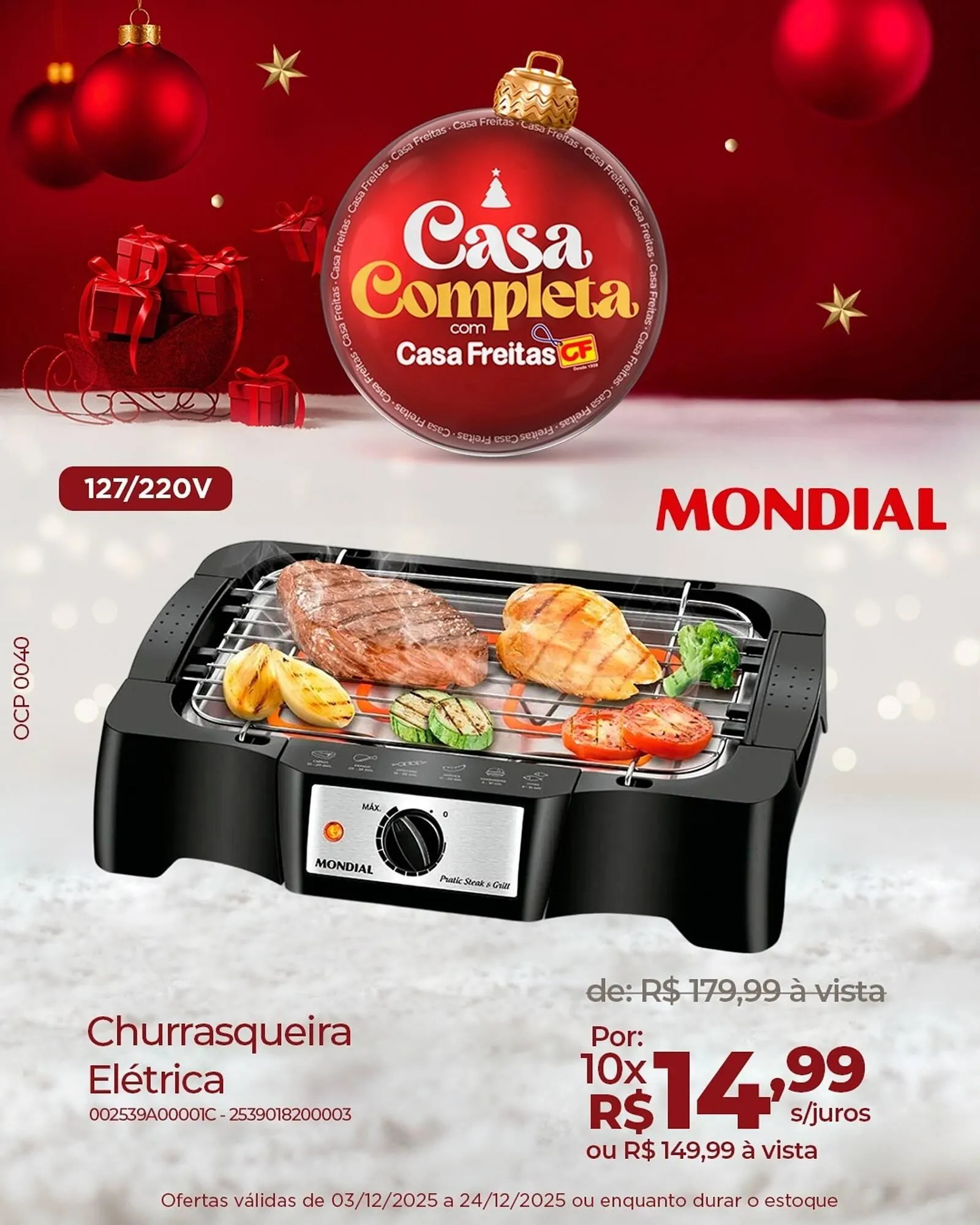 Encarte de Catálogo Casa Freitas 9 de dezembro até 24 de dezembro 2025 - Pagina 4