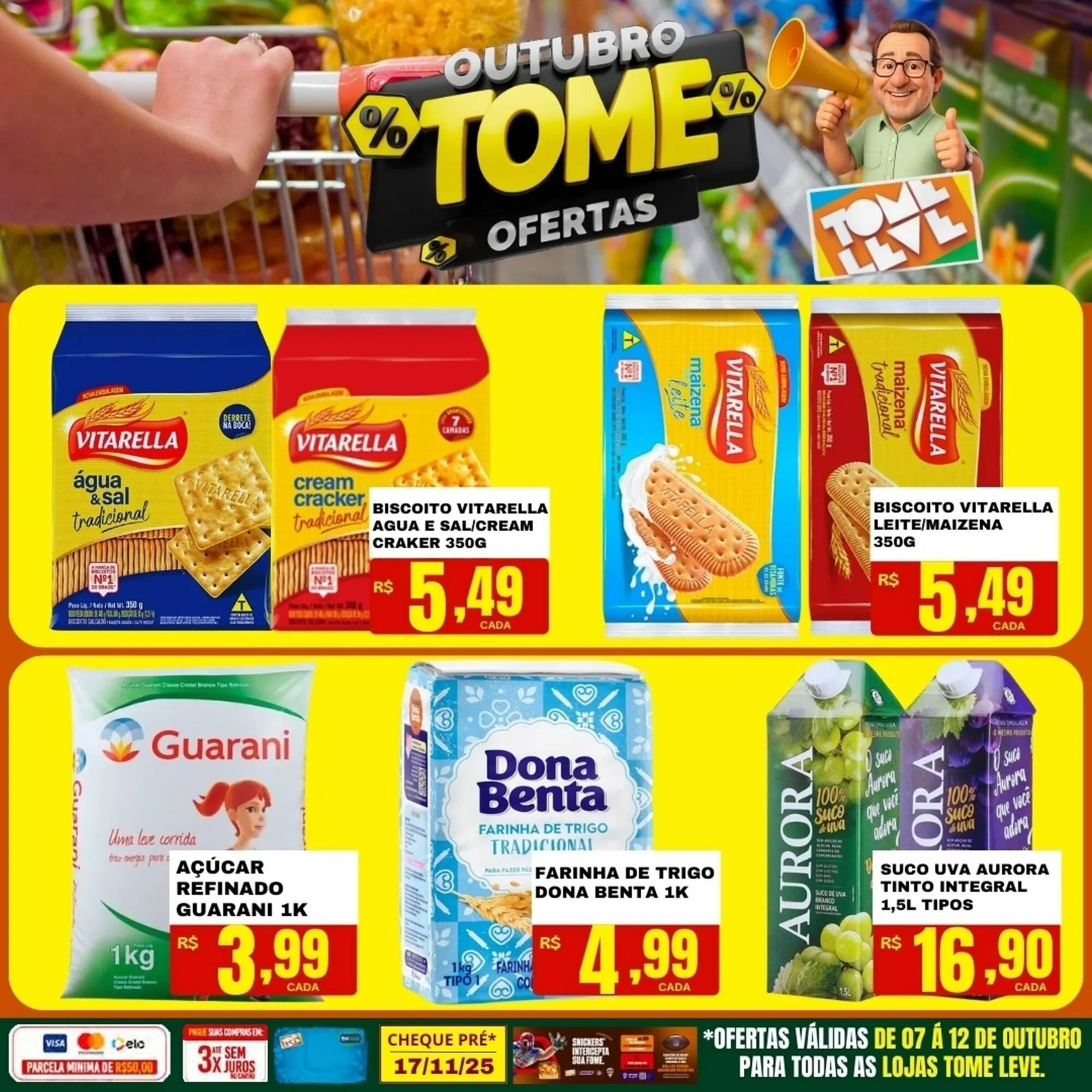 Encarte de Catálogo Tome Leve 7 de outubro até 12 de outubro 2025 - Pagina 2