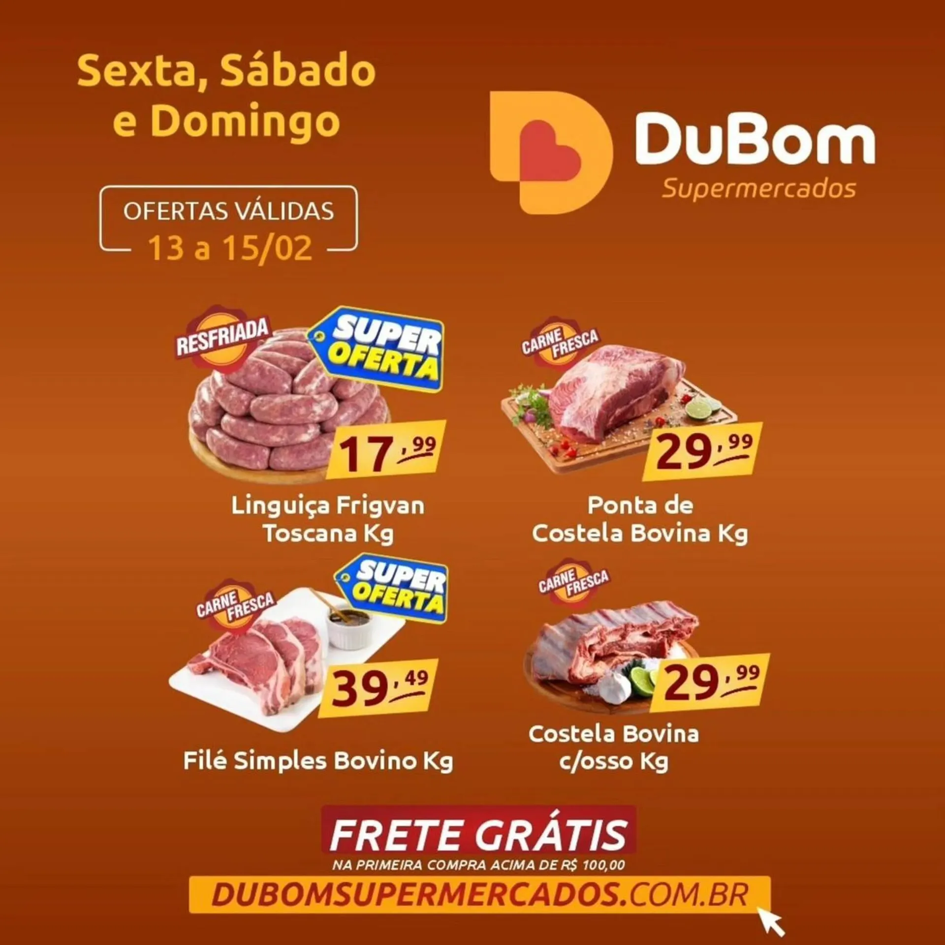 Encarte de Catálogo Dubom Supermercados 17 de fevereiro até 22 de fevereiro 2026 - Pagina 2