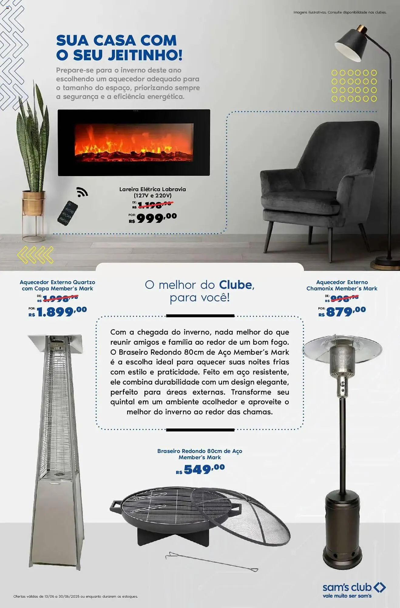 Encarte de Catálogo Sam's Club 13 de junho até 30 de junho 2025 - Pagina 13