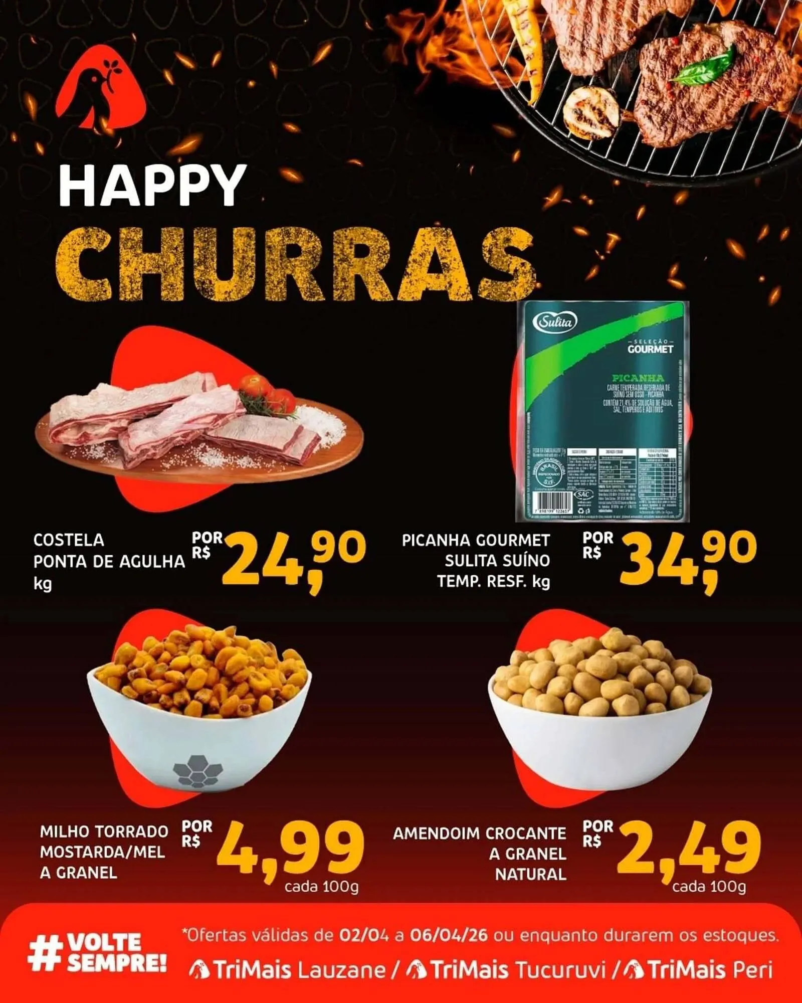 Encarte de Catálogo Trimais Supermercado 2 de abril até 6 de abril 2026 - Pagina 2