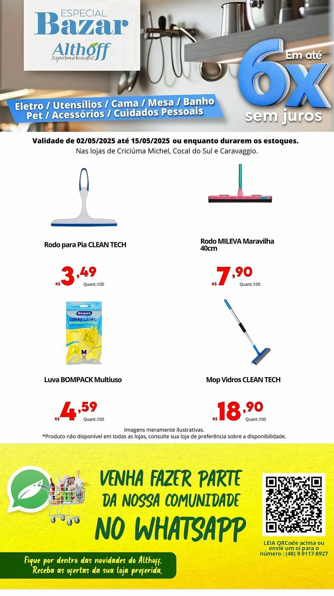 Encarte de Catálogo Althoff Supermercados 4 de maio até 12 de maio 2025 - Pagina 12