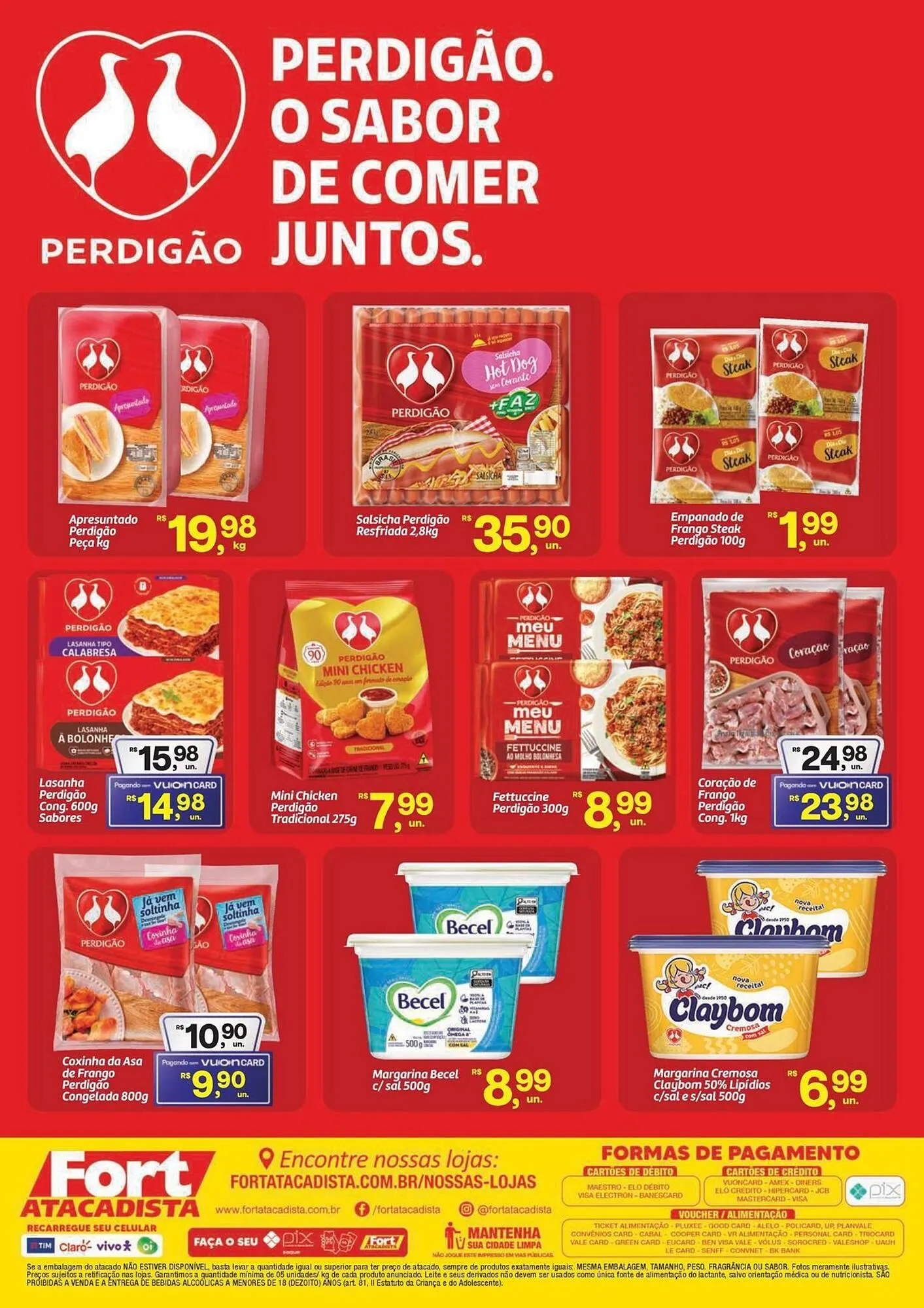 Encarte de Tabloide Fort Atacadista 10 de abril até 19 de abril 2026 - Pagina 2