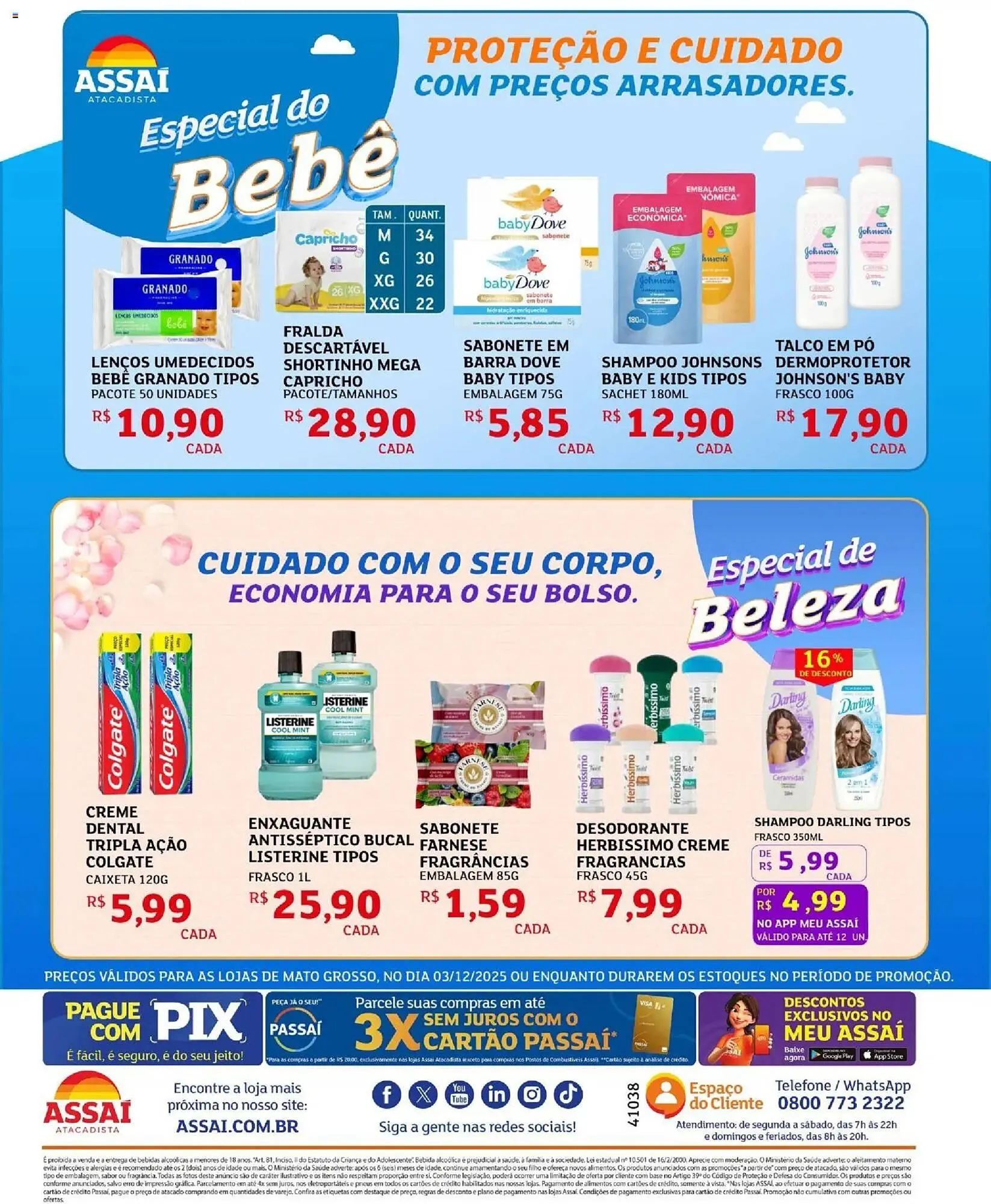 Encarte de Encarte Assaí Atacadista 3 de dezembro até 3 de dezembro 2025 - Pagina 2
