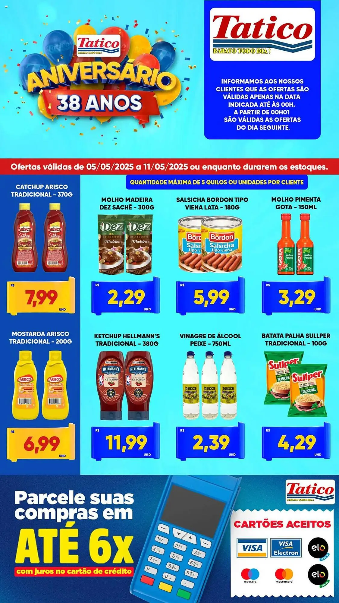 Encarte de Catálogo Tatico 5 de maio até 13 de maio 2025 - Pagina 4