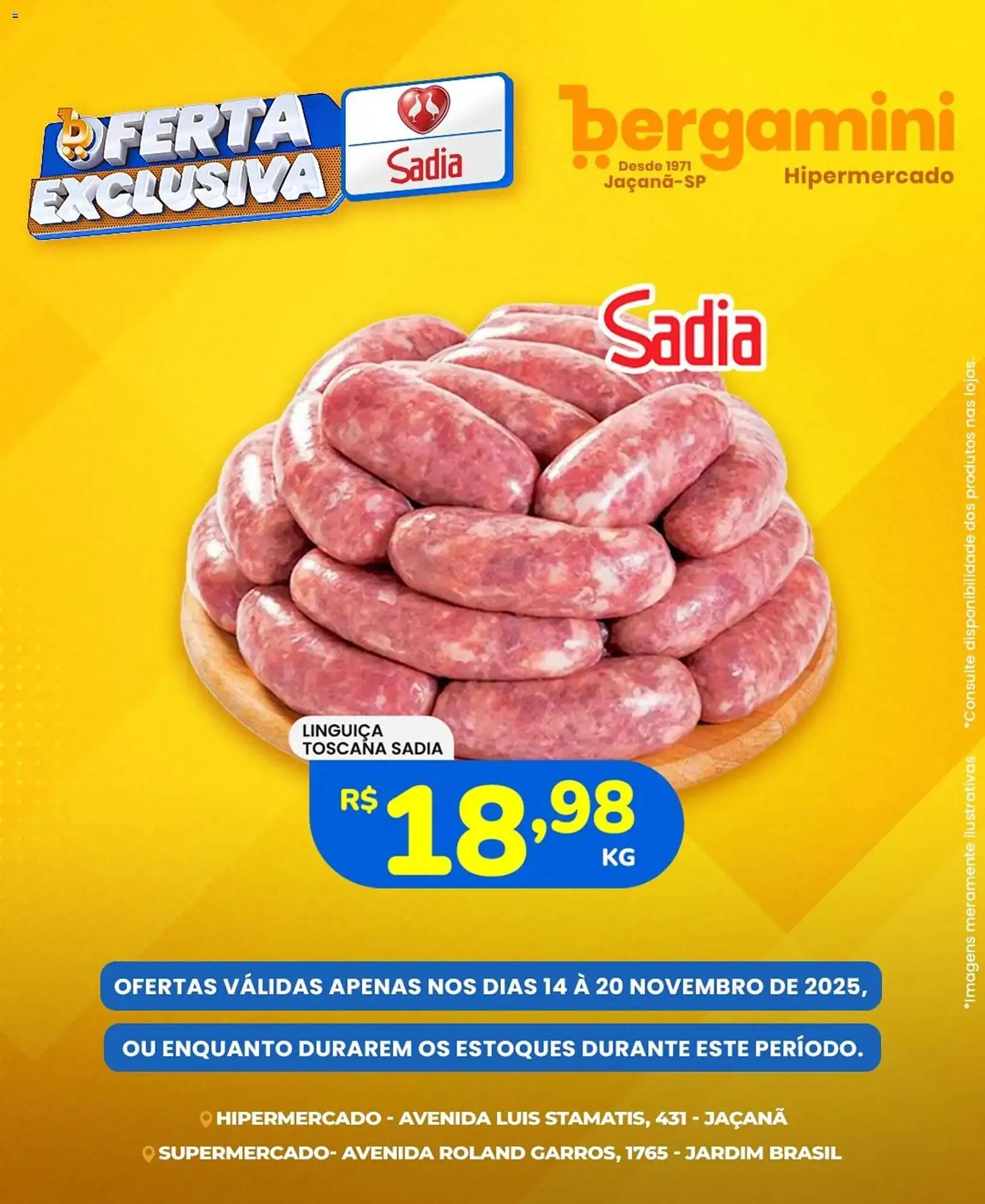 Encarte de Catálogo Supermercado Bergamini 15 de novembro até 20 de novembro 2025 - Pagina 4