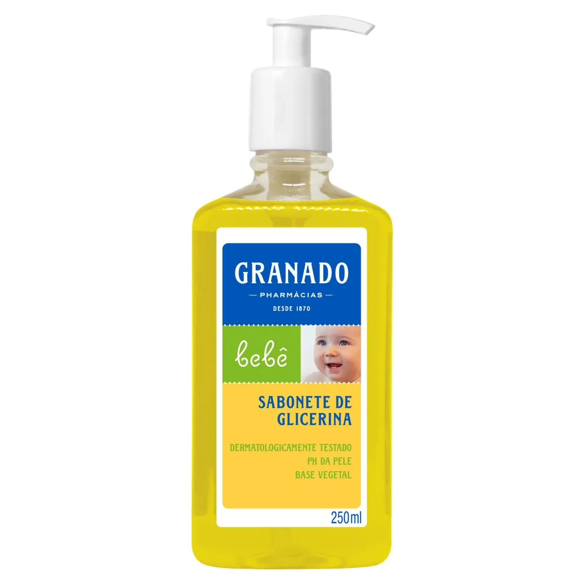 Sabonete Líquido Granado Bebê Glicerina Tradicional - 250ml
