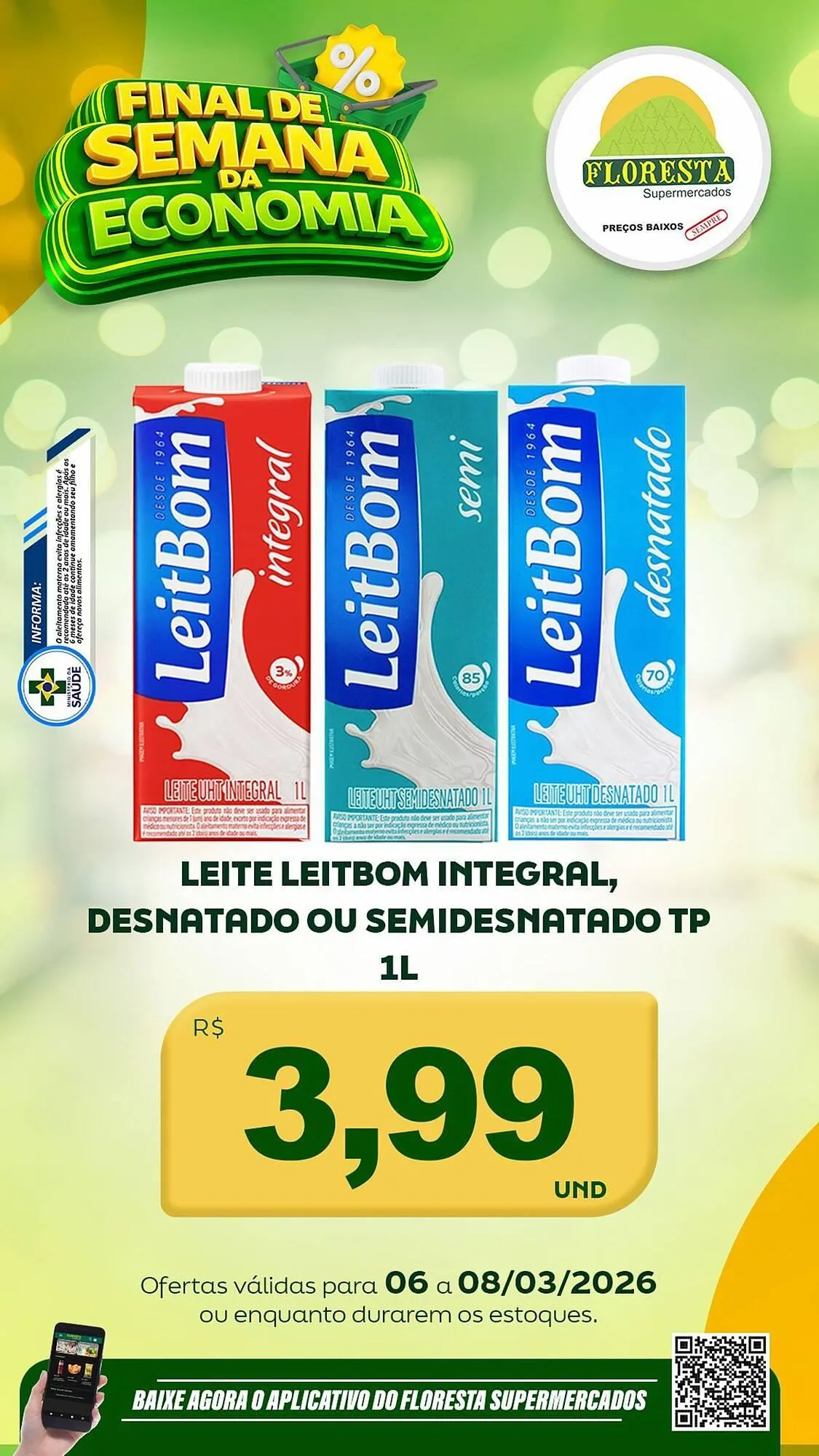 Encarte de Catálogo Floresta Supermercados 6 de março até 8 de março 2026 - Pagina 8