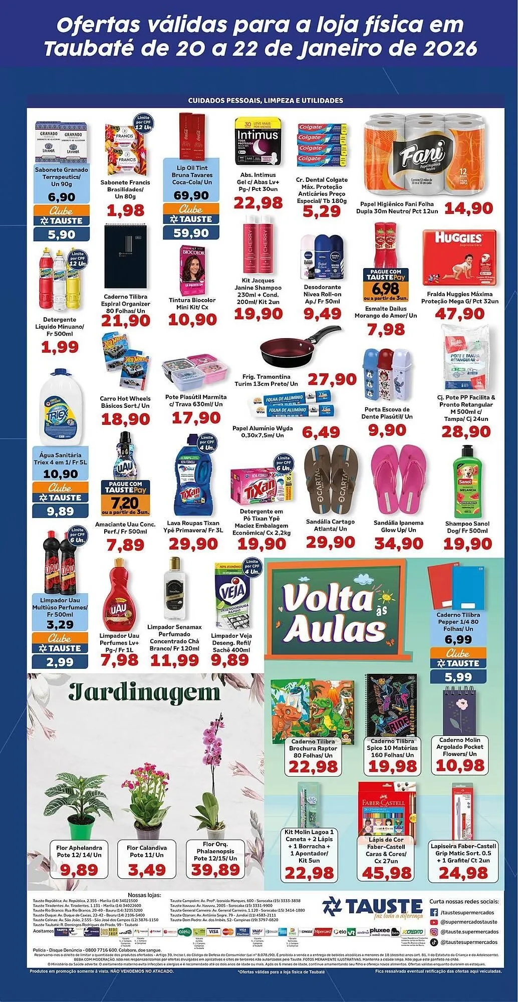 Encarte de Catálogo Supermercados Tauste 20 de janeiro até 22 de janeiro 2026 - Pagina 5