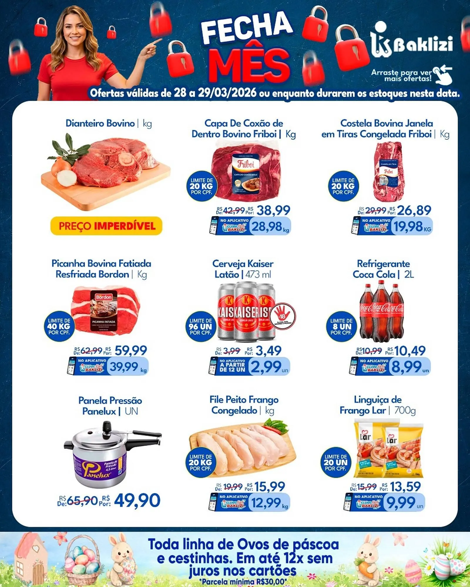 Encarte de Catálogo Supermercados Baklizi 28 de março até 29 de março 2026 - Pagina 3
