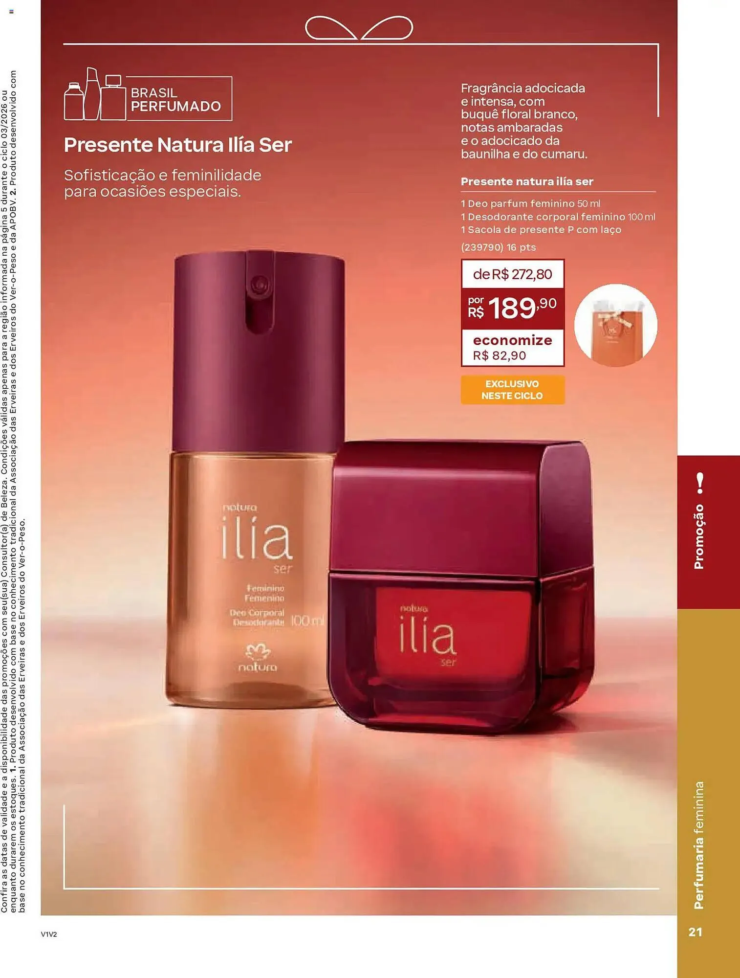 Encarte de Catálogo Natura 4 de fevereiro até 25 de fevereiro 2026 - Pagina 21