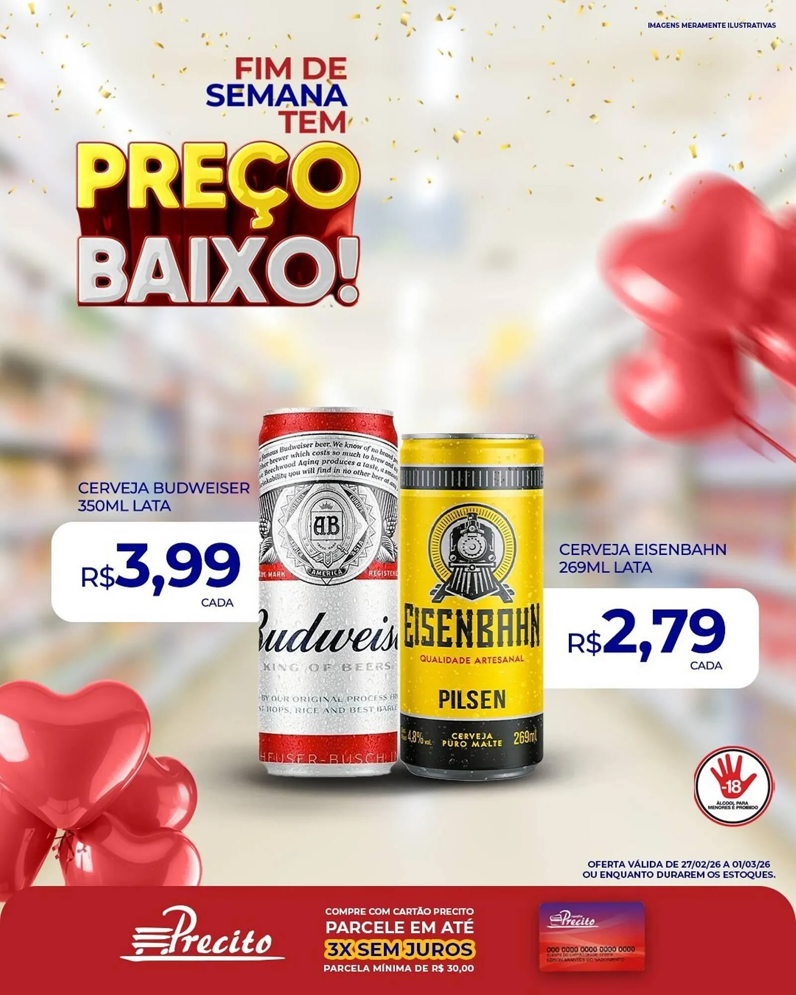 Encarte de Catálogo Supermercado Precito 27 de fevereiro até 1 de março 2026 - Pagina 5