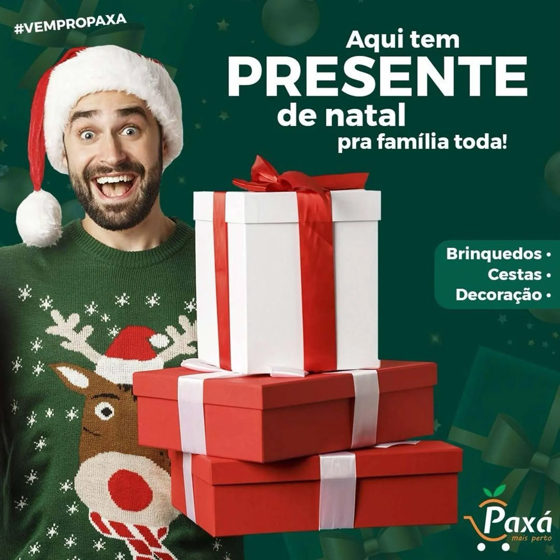 Encarte de Catálogo Paxá Supermercados 15 de dezembro até 25 de dezembro 2025 - Pagina 1