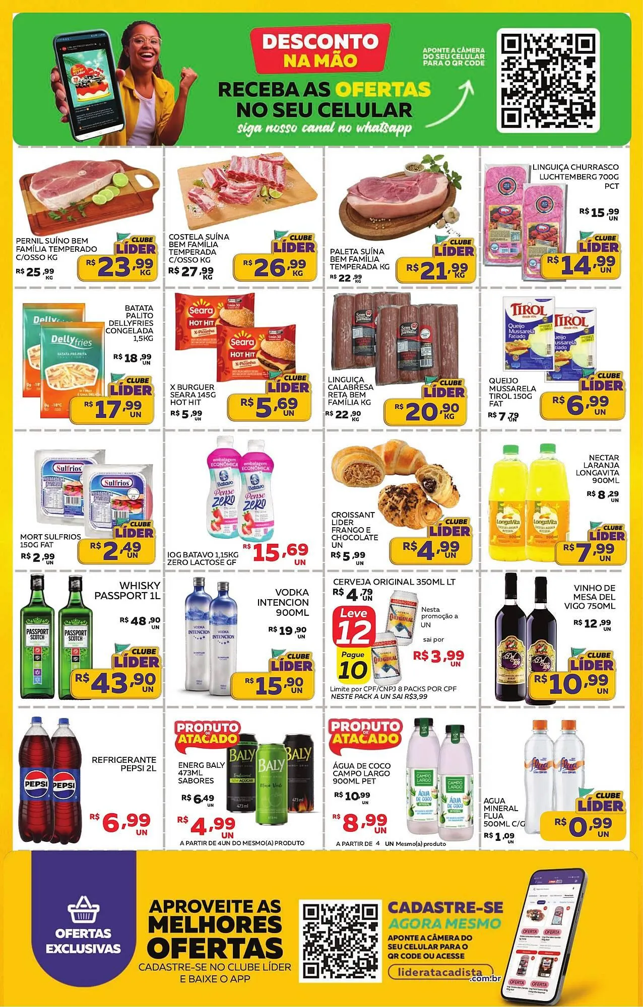 Encarte de Catálogo Lider Atacadista 7 de julho até 11 de julho 2025 - Pagina 3