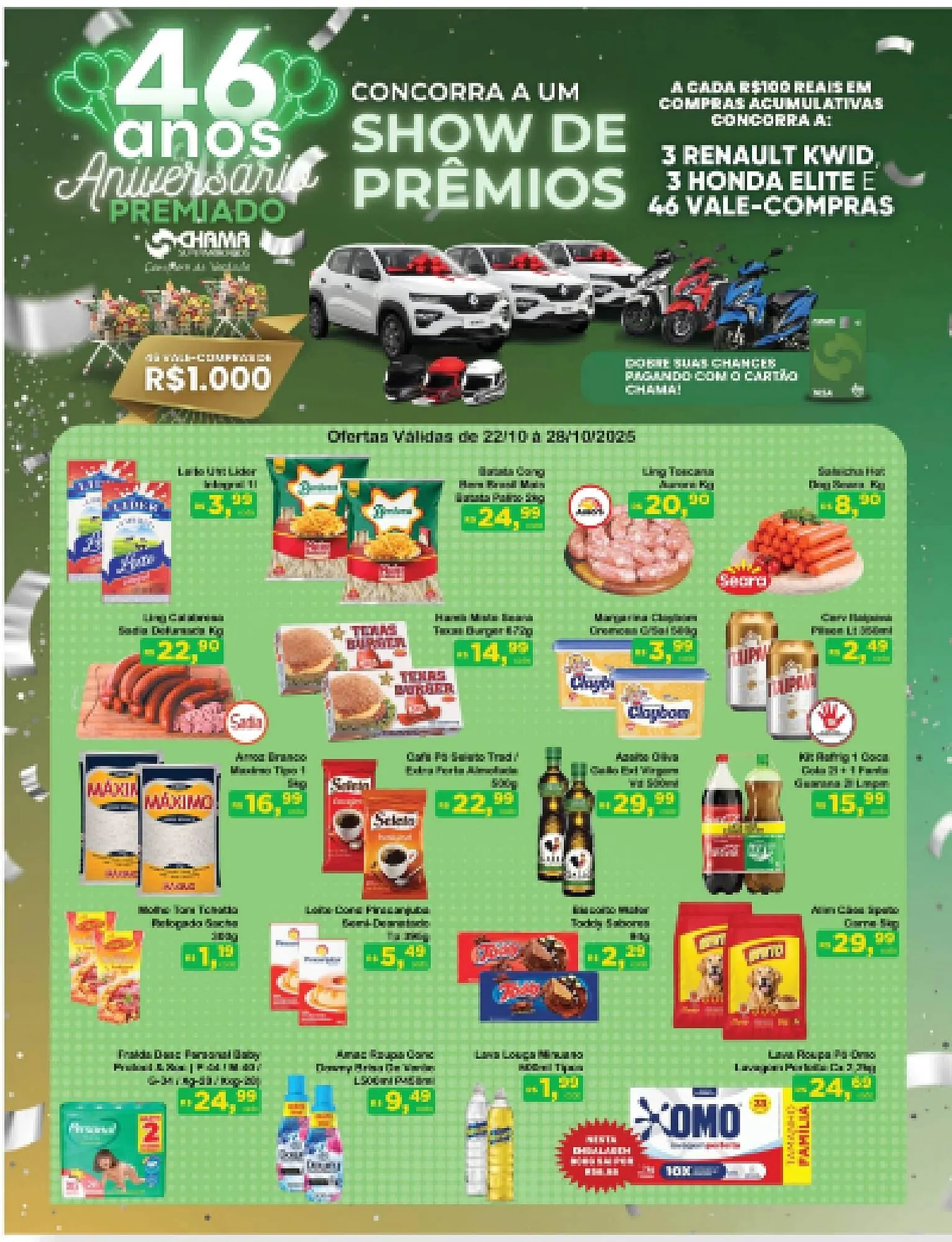 Catálogo Chama Supermercados - 1