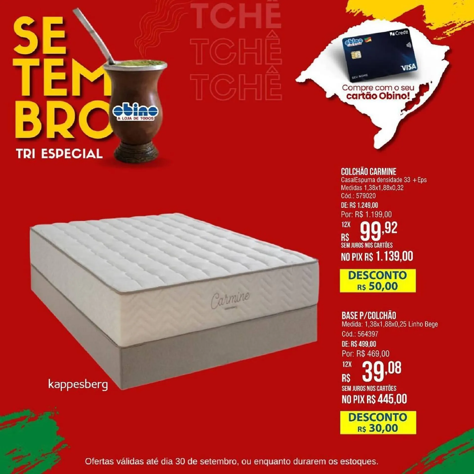 Encarte de Catálogo Lojas Obino 28 de junho até 30 de setembro 2025 - Pagina 4