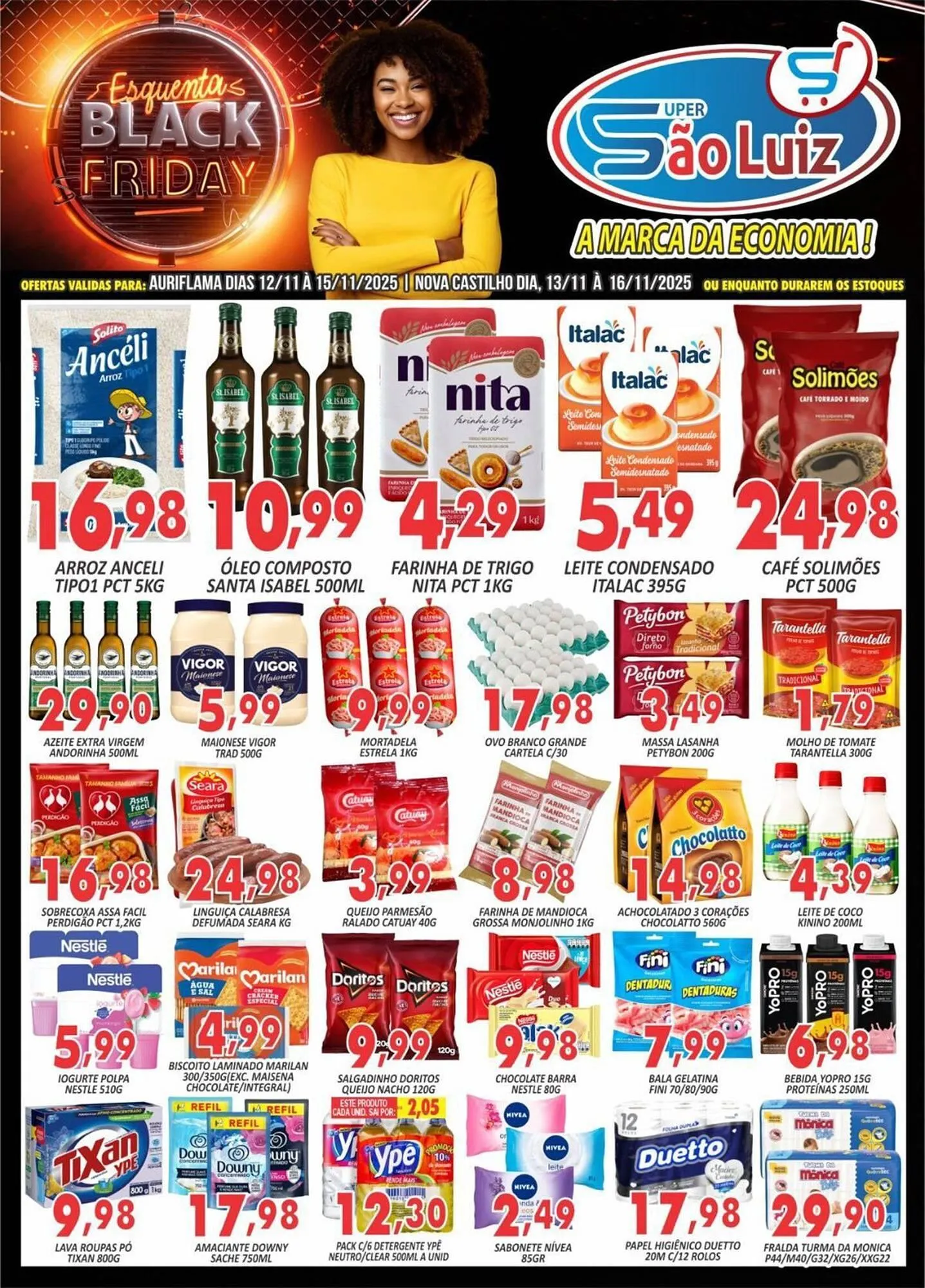Encarte de Catálogo Super São Luiz 12 de novembro até 16 de novembro 2025 - Pagina 1