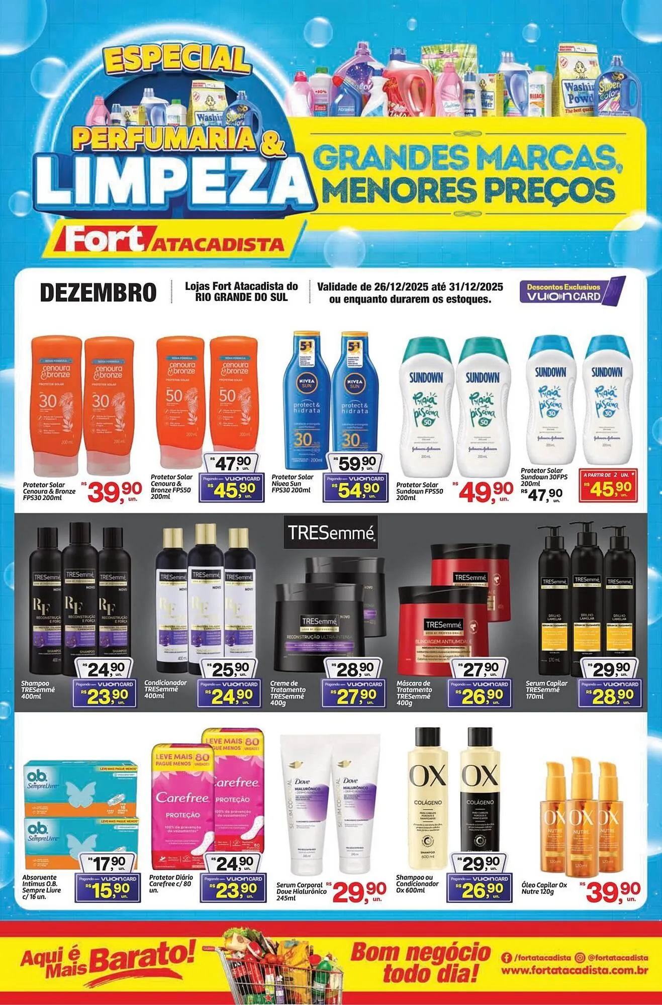 Encarte de Tabloide Fort Atacadista 26 de dezembro até 31 de dezembro 2025 - Pagina 1