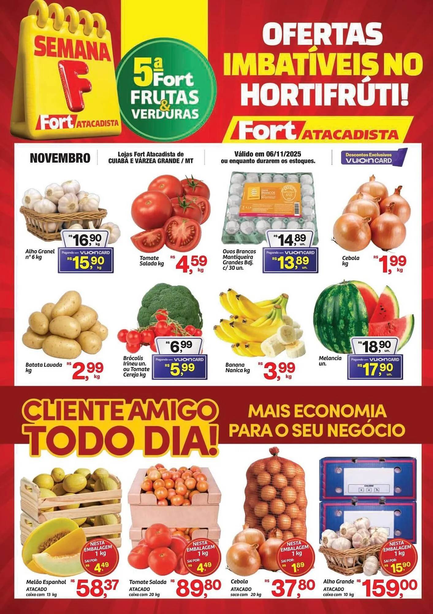 Encarte de Tabloide Fort Atacadista 6 de novembro até 6 de novembro 2025 - Pagina 1