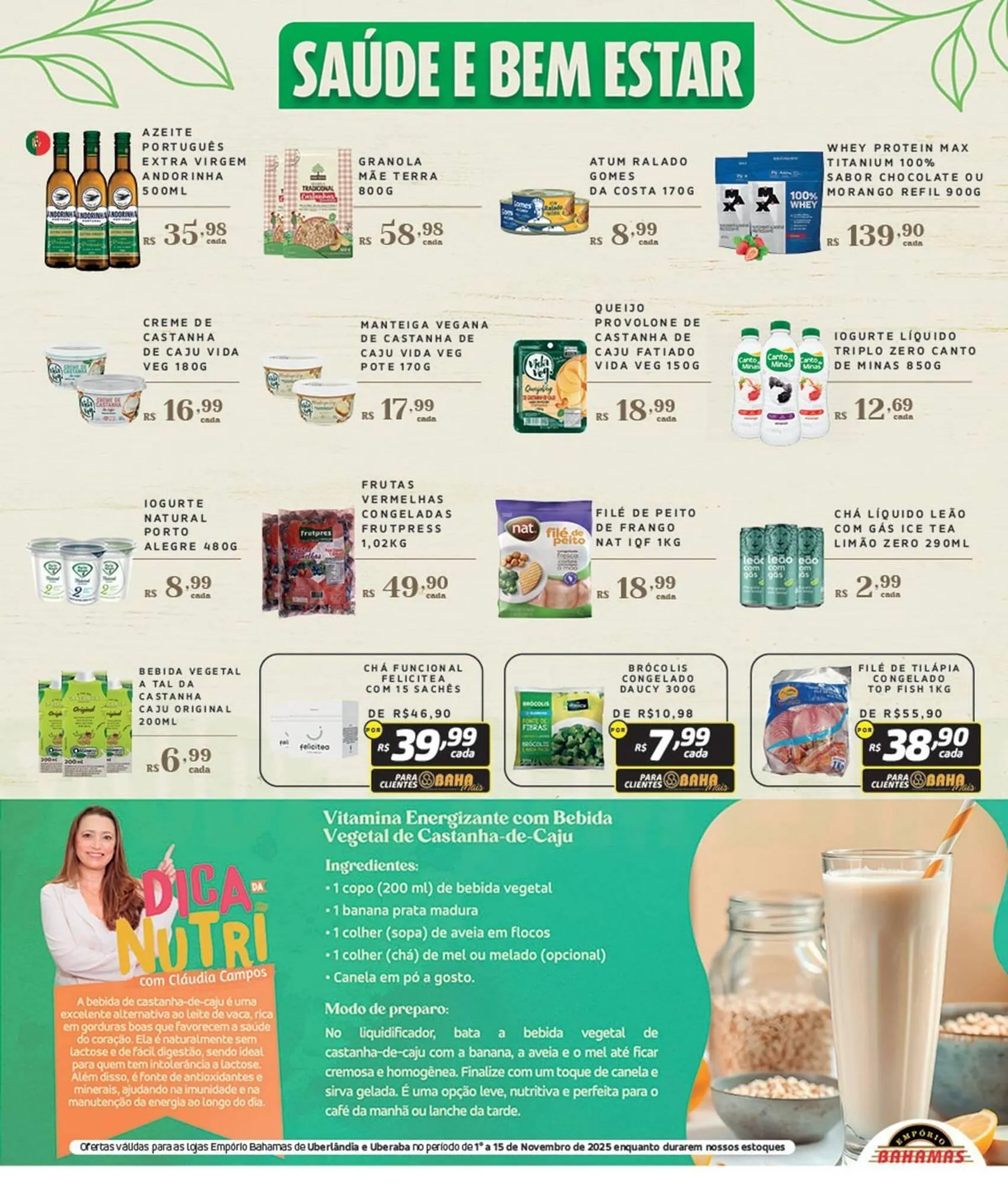 Encarte de Catálogo Empório Bahamas 1 de novembro até 15 de novembro 2025 - Pagina 7