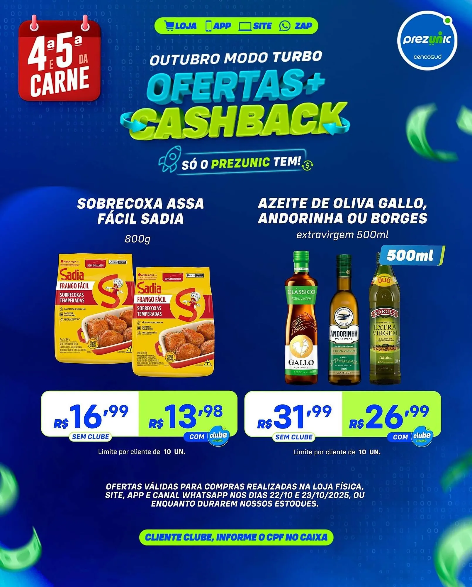 Encarte de Encarte Prezunic 22 de outubro até 23 de outubro 2025 - Pagina 4