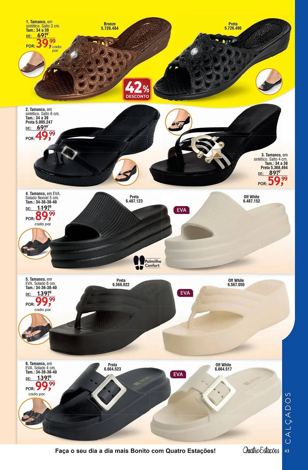 Encarte de Revista Quatro Estações 30 de março até 7 de julho 2026 - Pagina 39