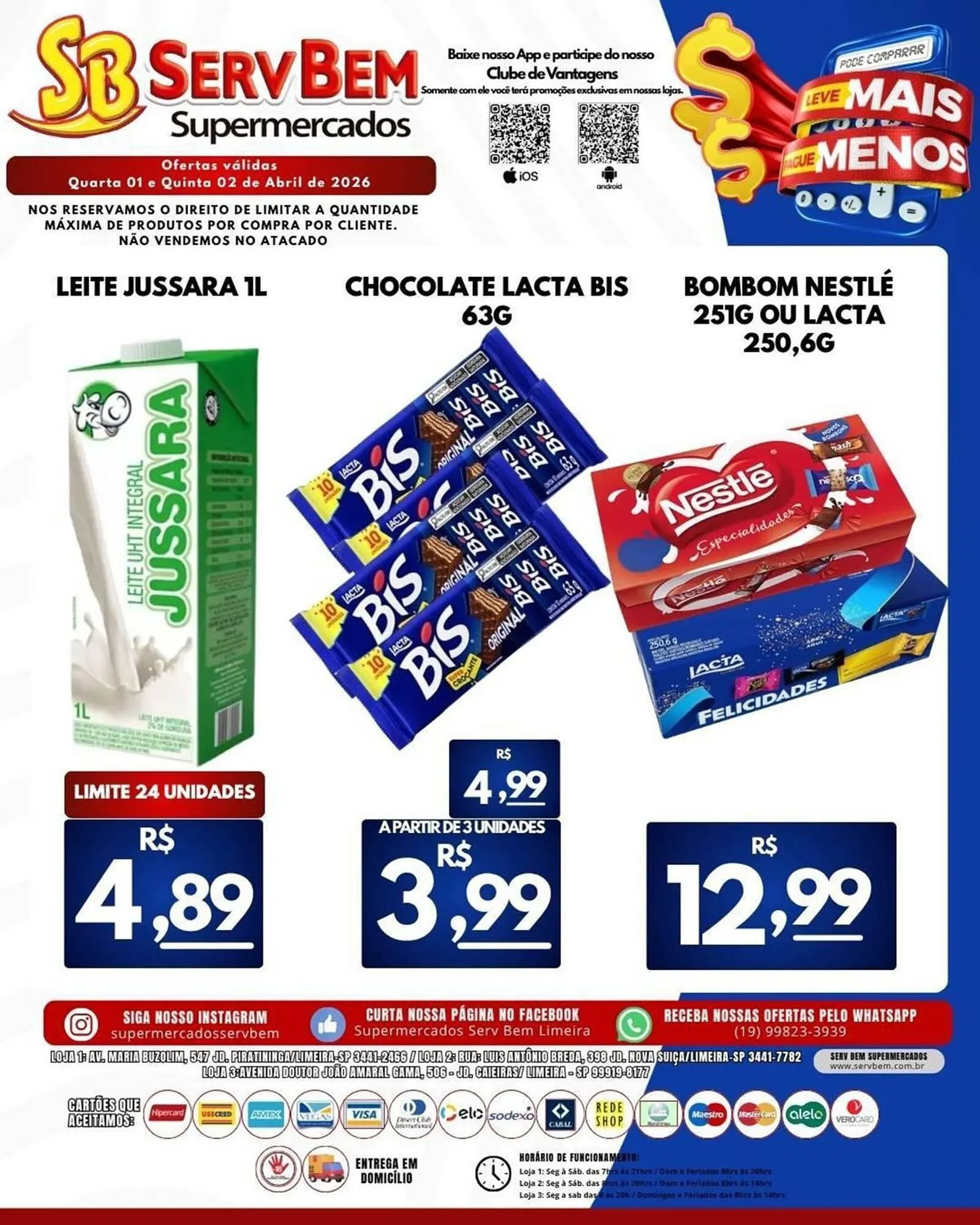 Encarte de Catálogo ServBem 1 de abril até 2 de abril 2026 - Pagina 1