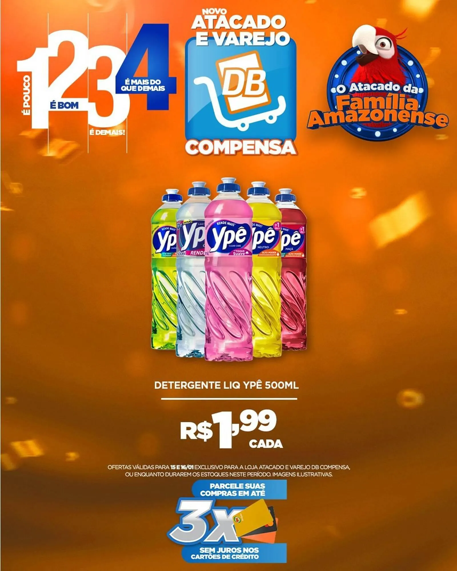 Encarte de Catálogo DB Supermercados 15 de janeiro até 16 de janeiro 2026 - Pagina 2