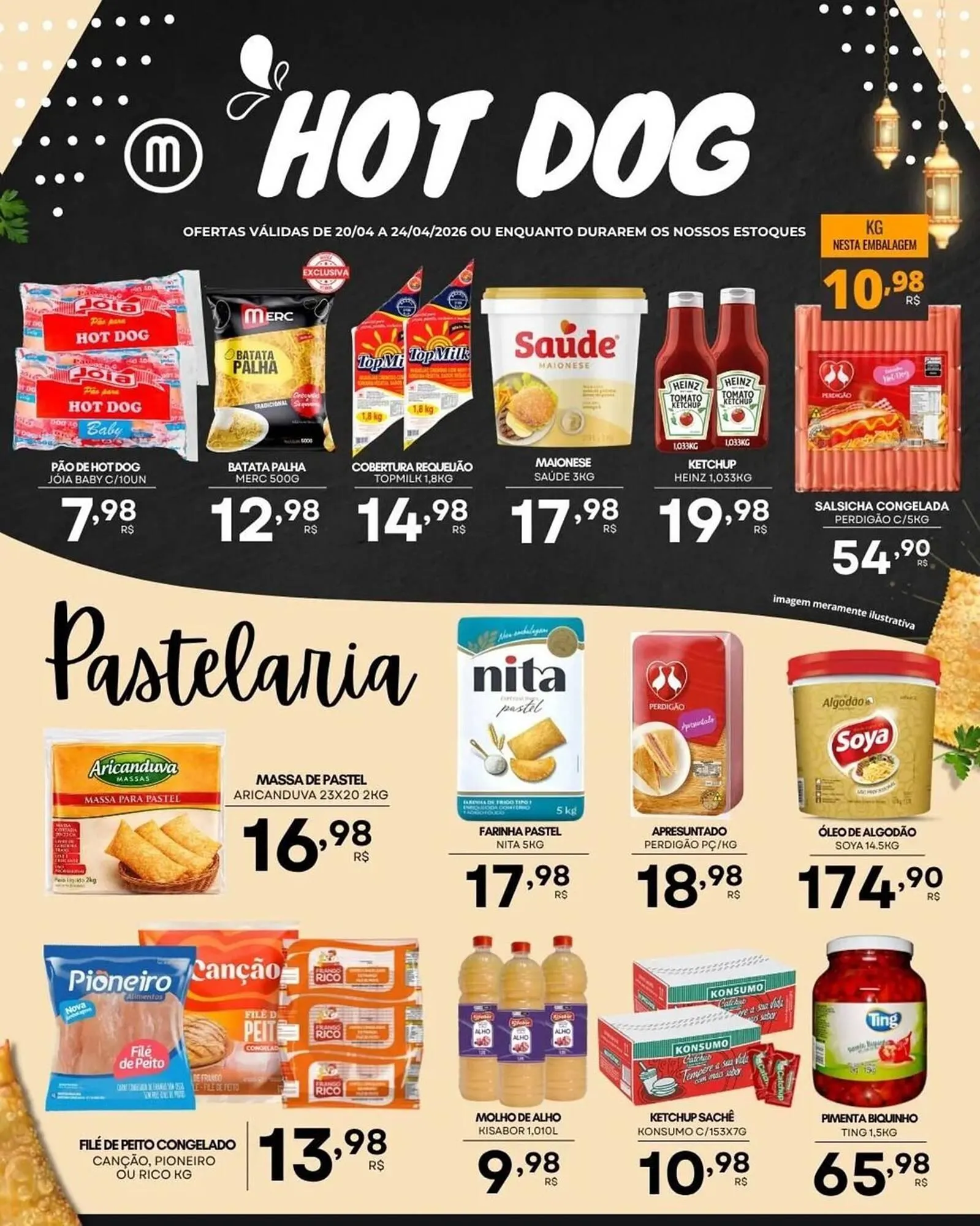 Encarte de Folheto Mercadão Atacadista 24 de abril até 26 de abril 2026 - Pagina 16