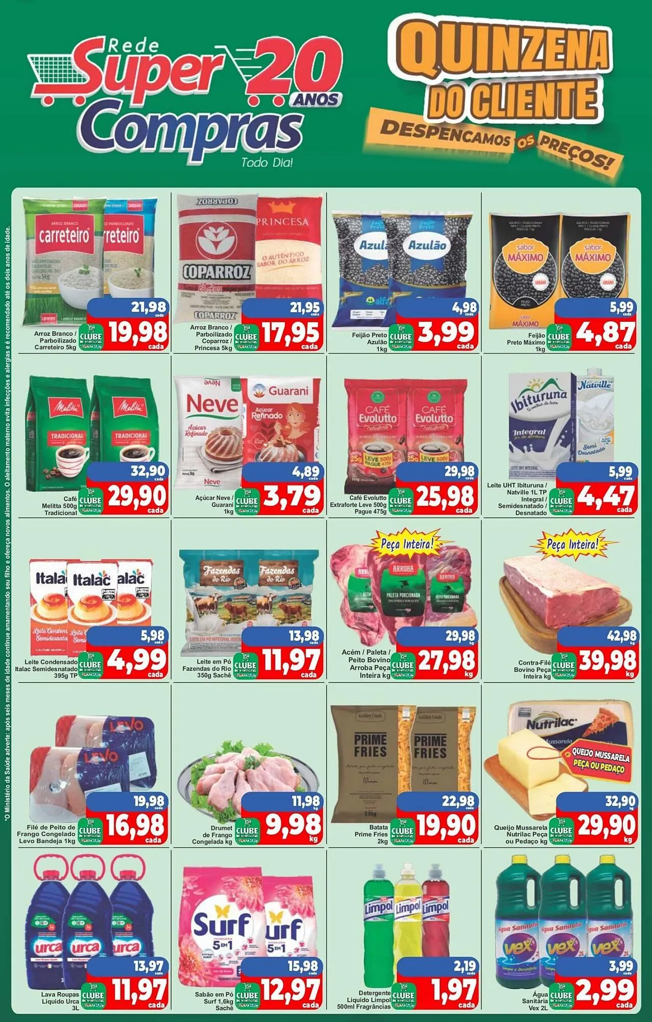 Encarte de encarte Rede Super Compras 1 de setembro até 4 de setembro 2025 - Pagina 1