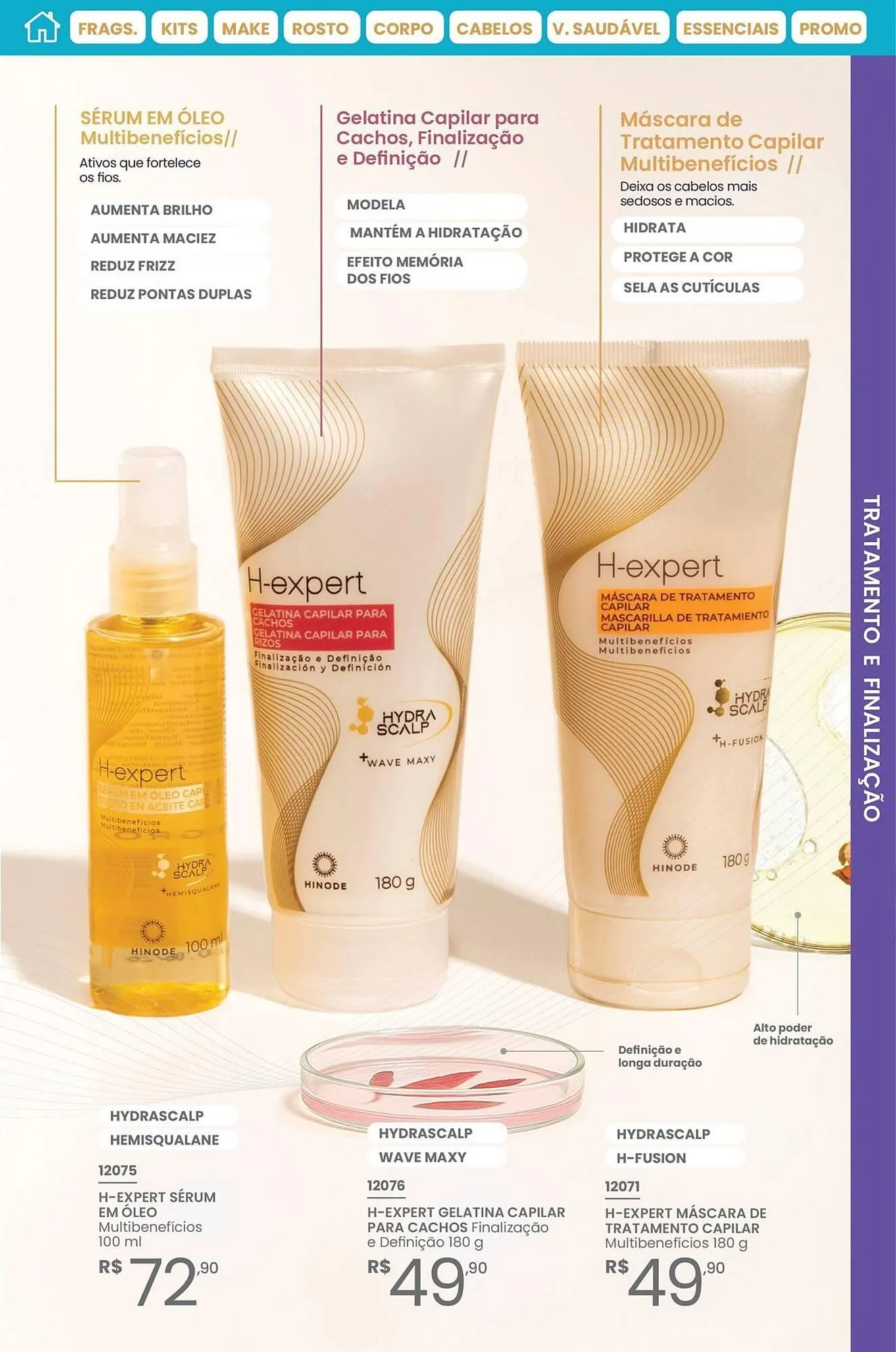 Encarte de Catálogo Hinode 1 de abril até 30 de abril 2026 - Pagina 75