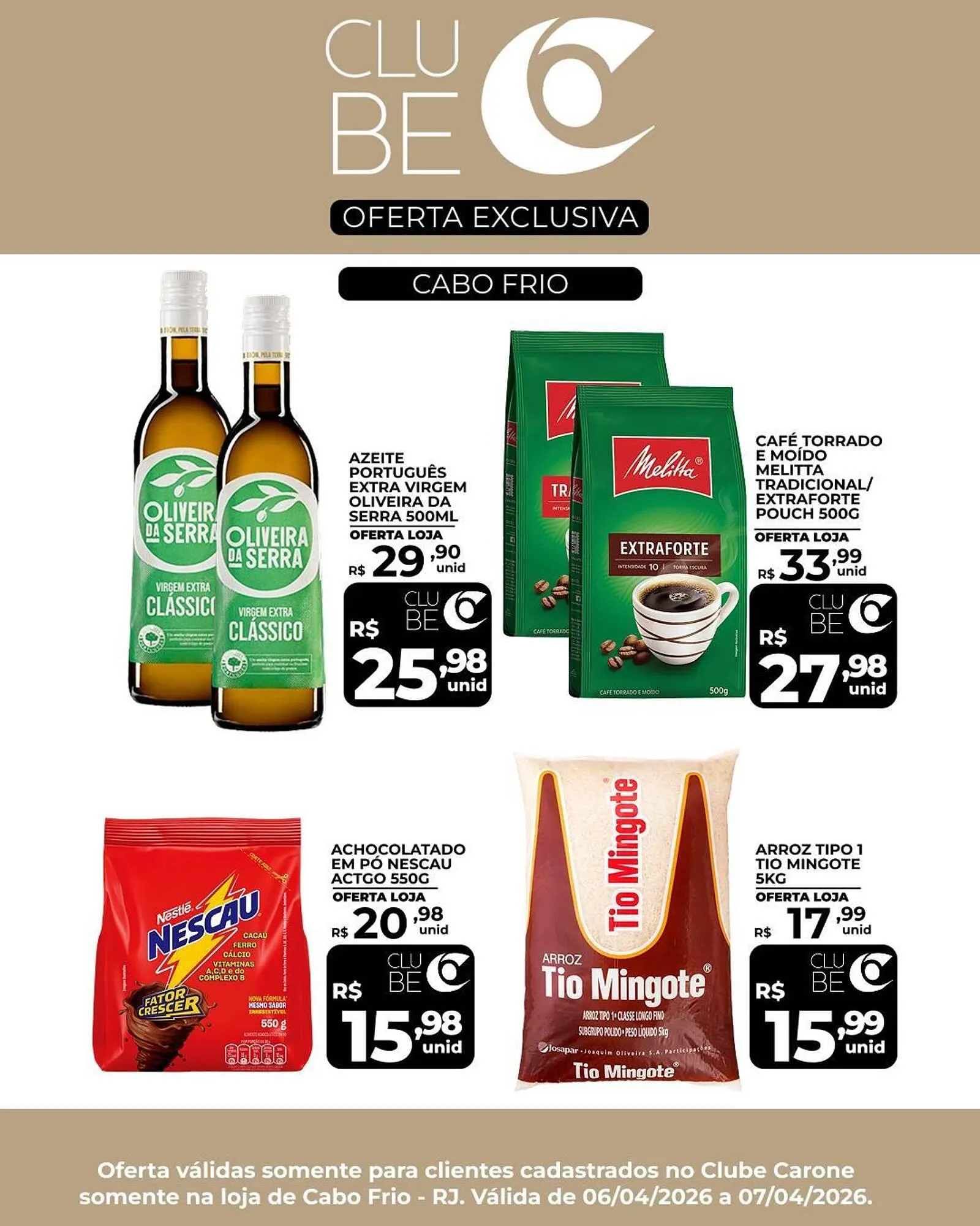 Encarte de Encarte Carone 6 de abril até 7 de abril 2026 - Pagina 3