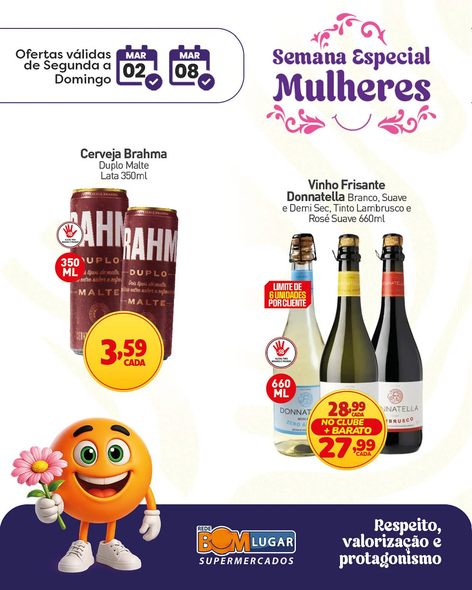 Encarte de Folheto Rede Bom Lugar 7 de março até 8 de março 2026 - Pagina 2