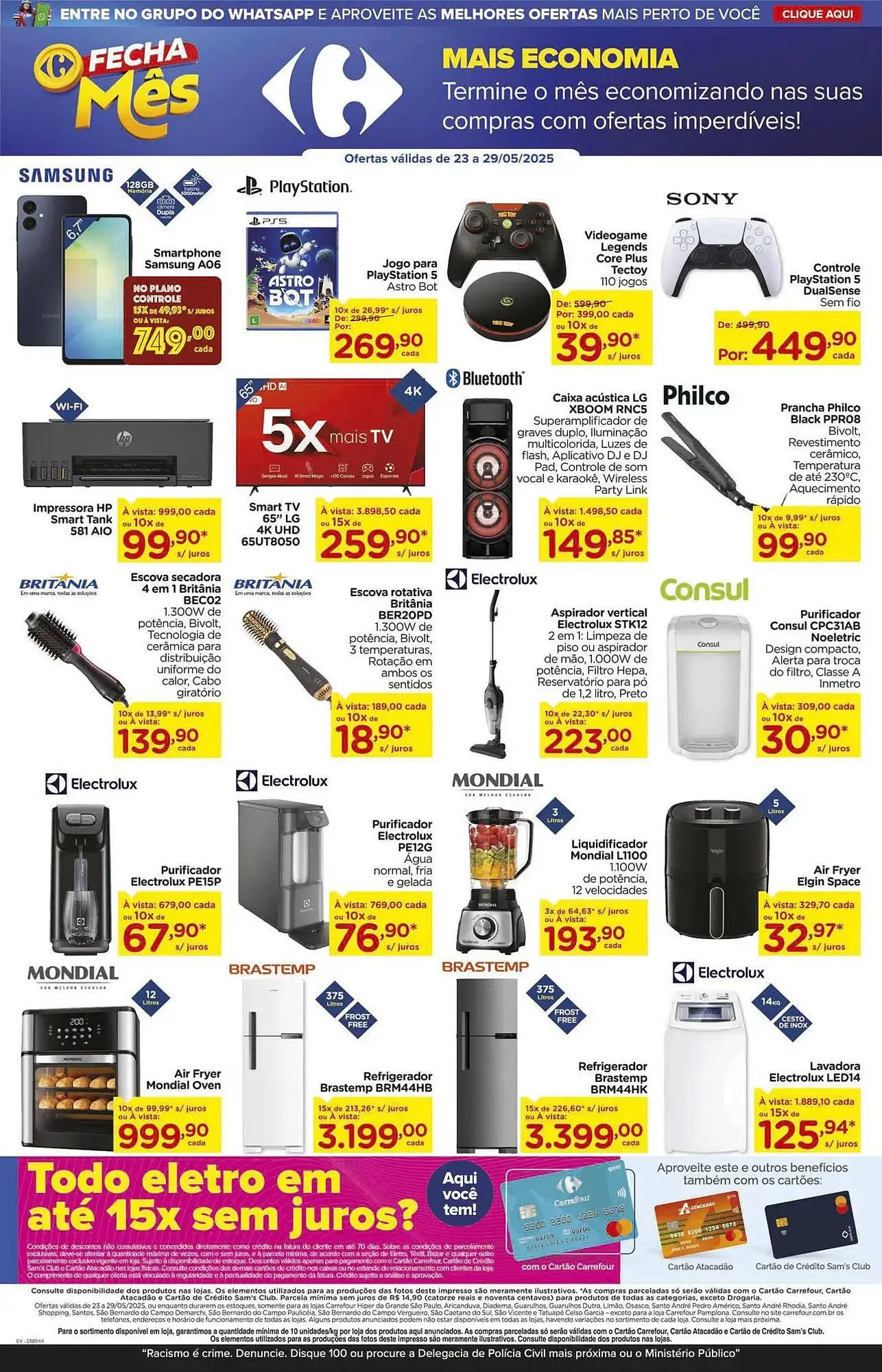 Encarte de Catálogo Carrefour 23 de maio até 29 de maio 2025 - Pagina 49