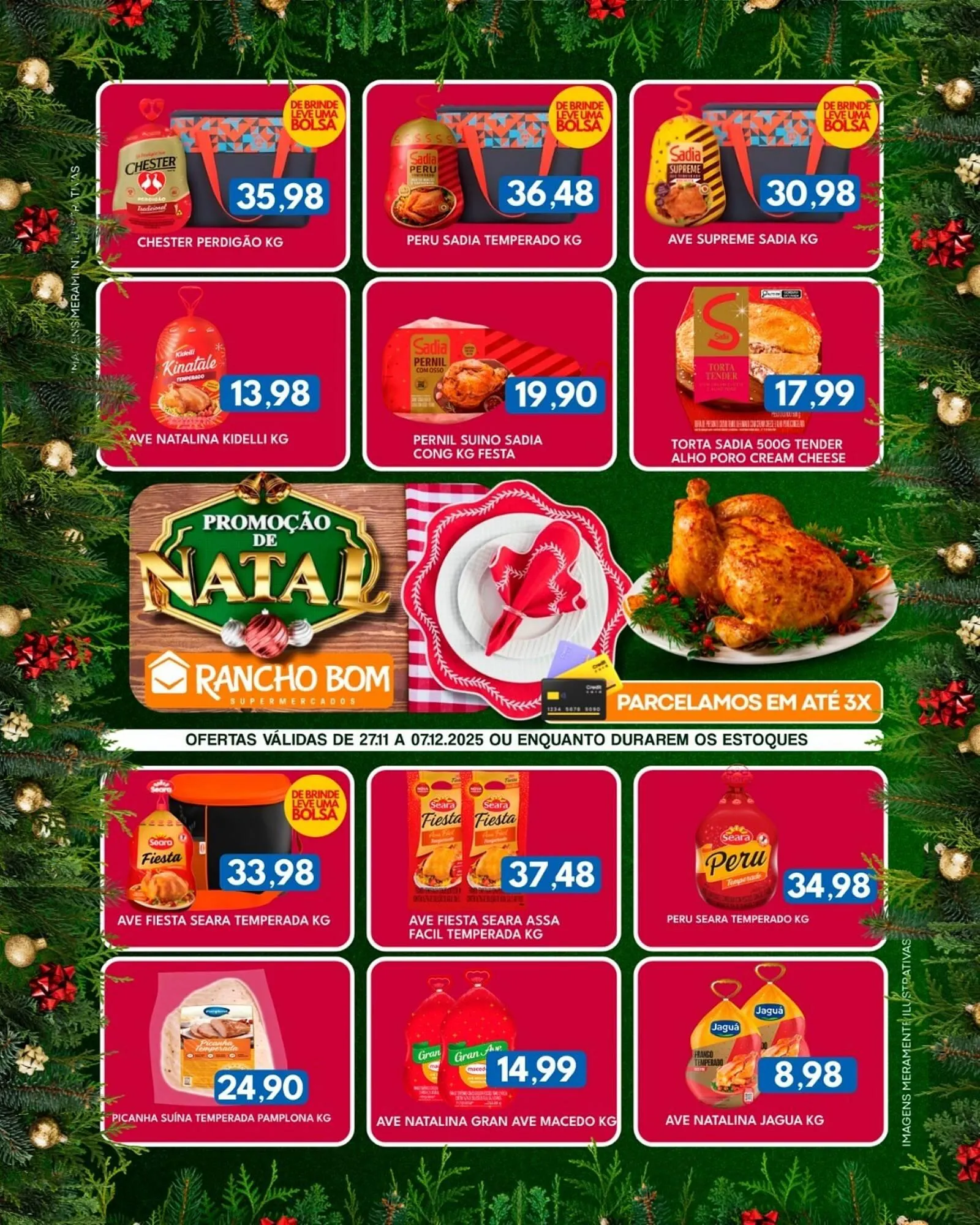 Encarte de Catálogo Rancho Bom Supermercados 27 de novembro até 7 de dezembro 2025 - Pagina 1